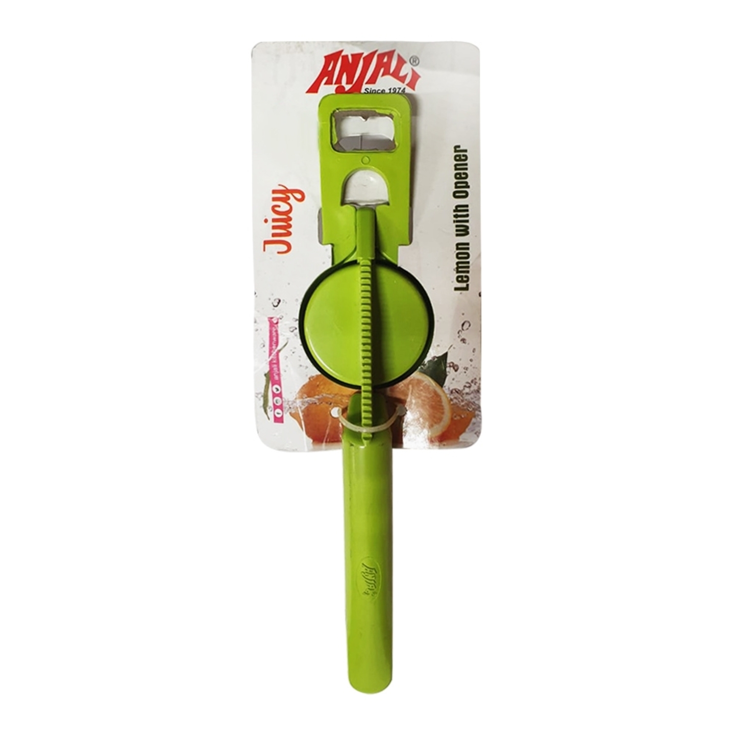 Anjali Juicy Lemon Squeezer With Opener: 1 Unit