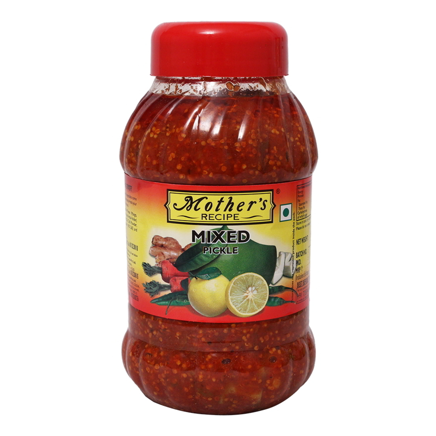 Mother's Recipe Mixed Pickle Jar: 1 kg