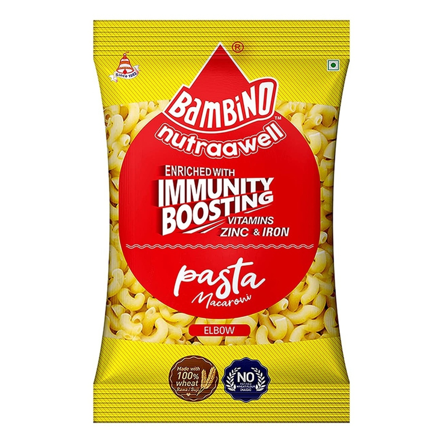 Bambino Pasta Macaroni Elbow: 850 gms