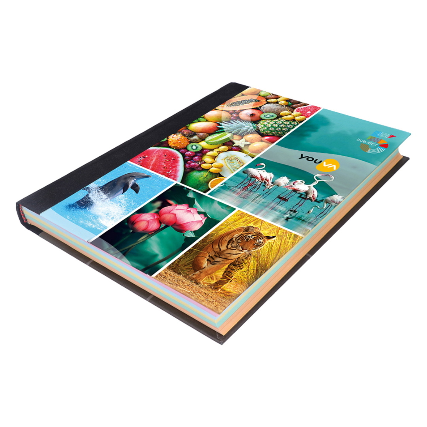 Navneet Youva 5 Subject Notebook - Assorted: 400 pages