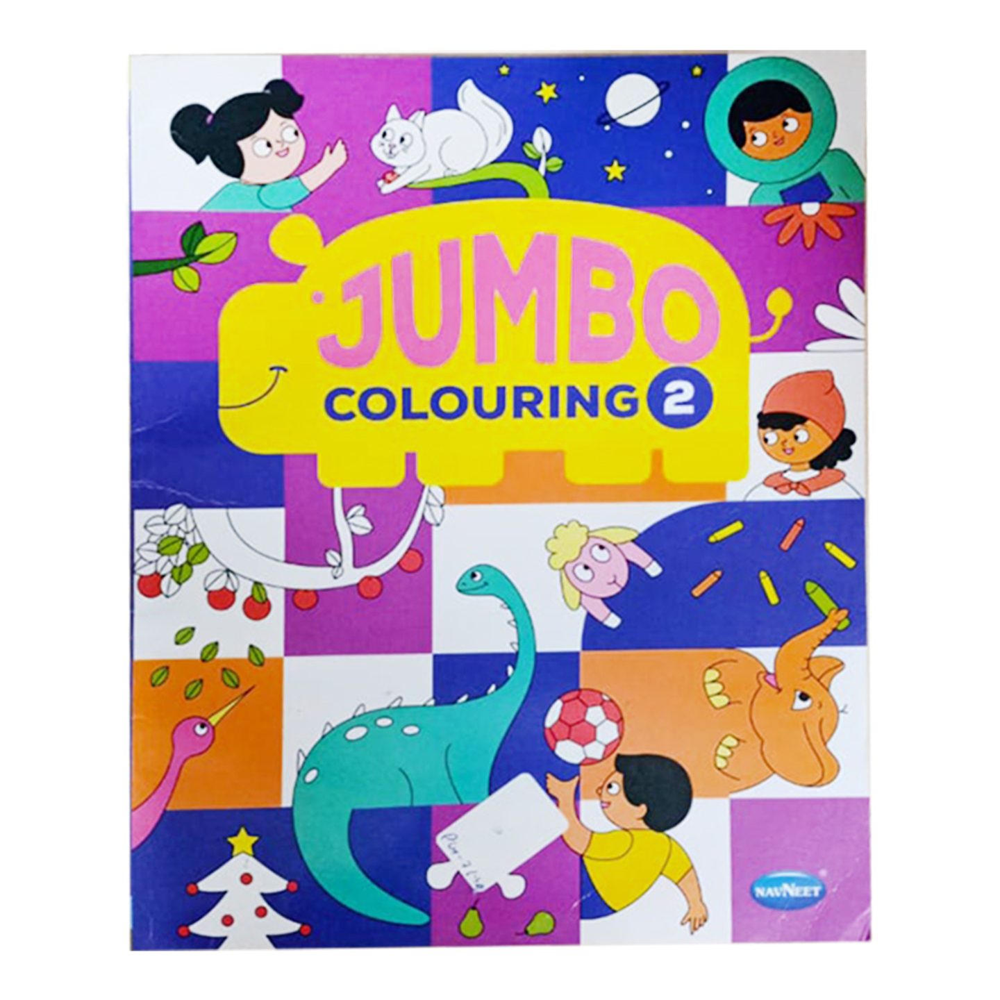 Navneet Jumbo Colouring Book - 160 Pages: 1 unit