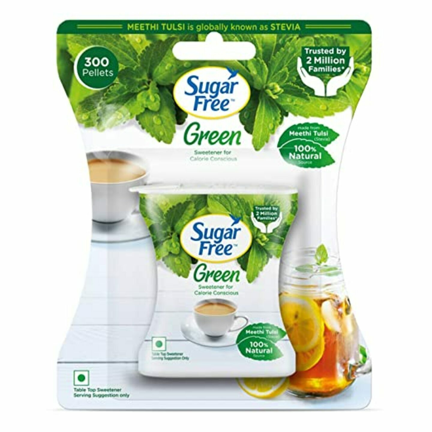 Sugar free Green Sweetener 300 Pellets 30gm