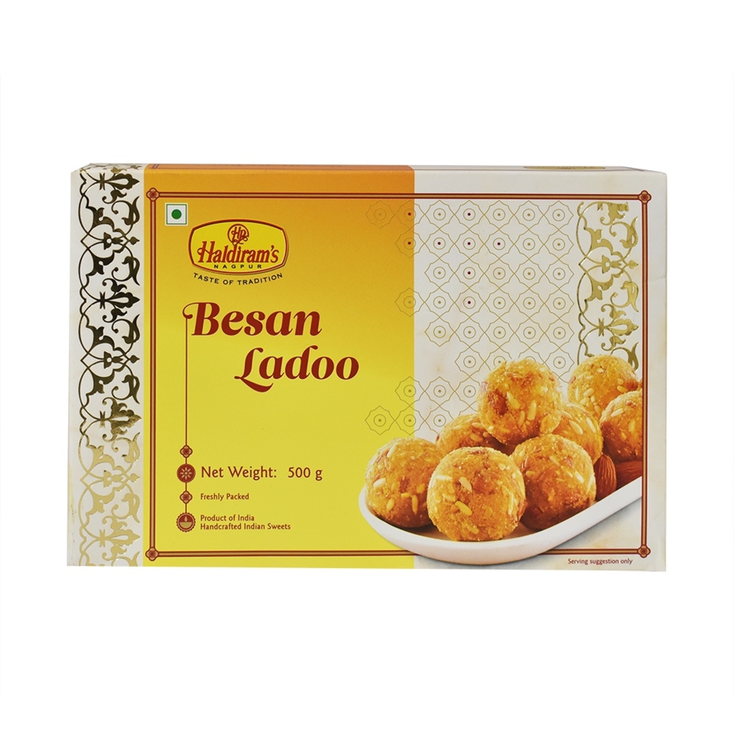 Haldiram's Besan Ladoo: 500 gms