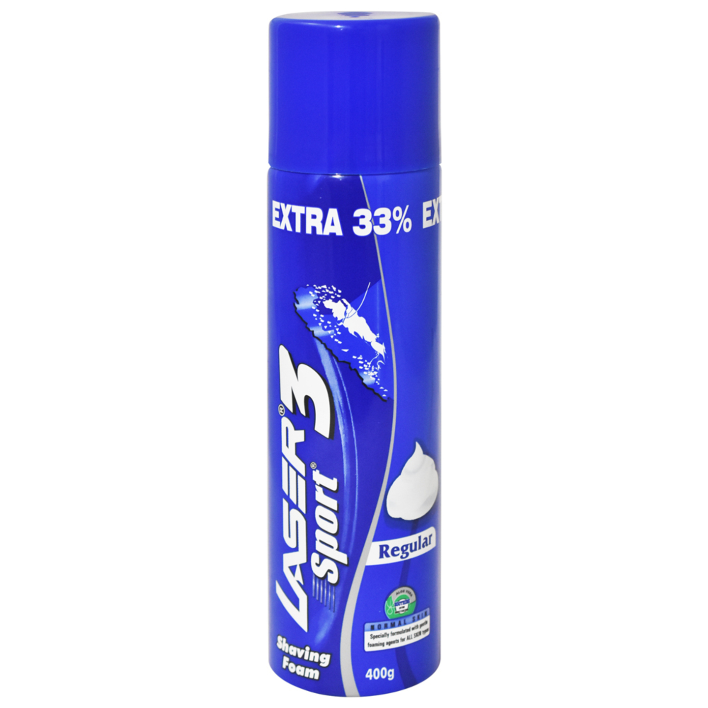 Laser Sport 3 Shaving Foam: 400 gms