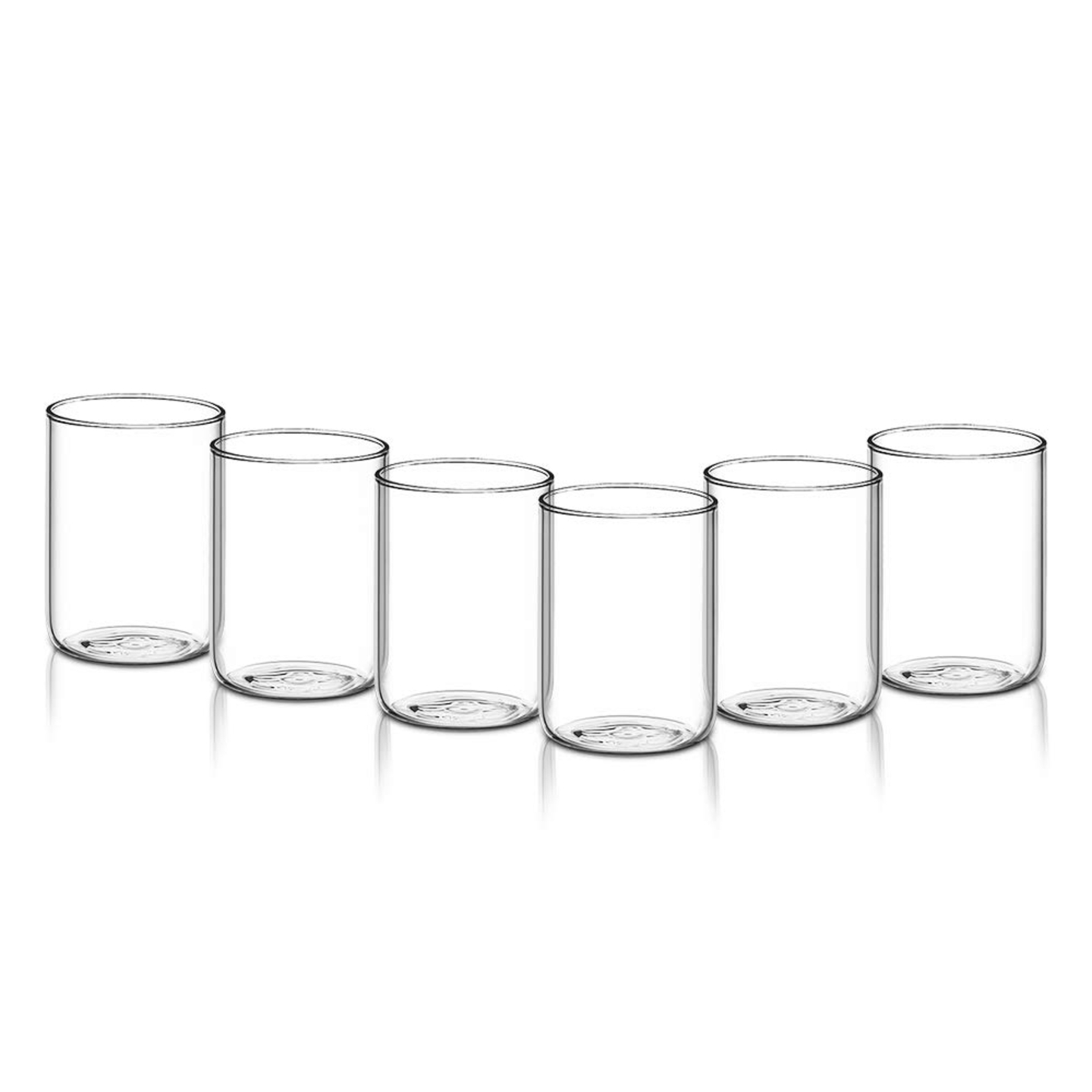 Borosil Radius Glass - 295 ml: 6 Pieces