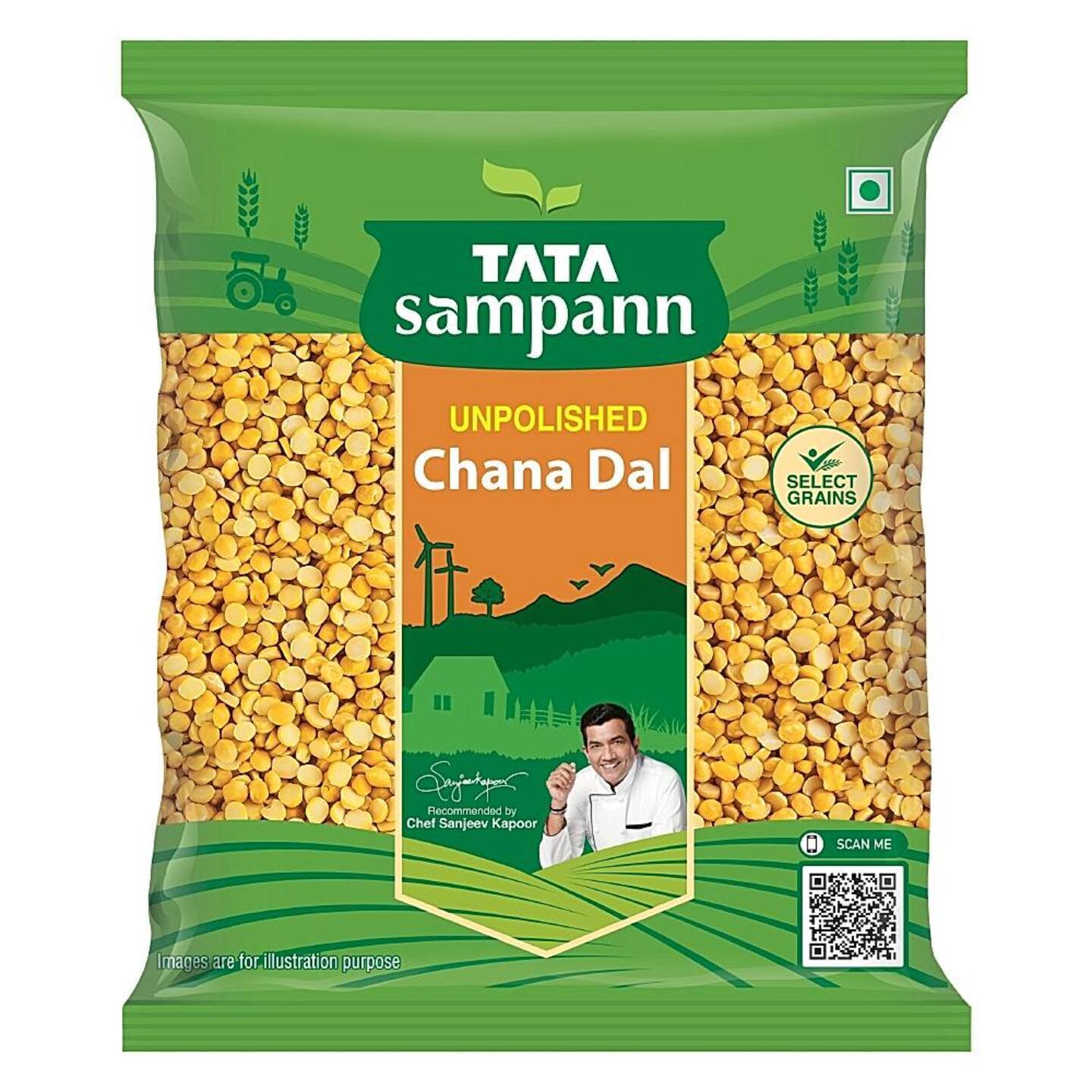 Tata Sampann Unpolished Chana Dal 500 gms