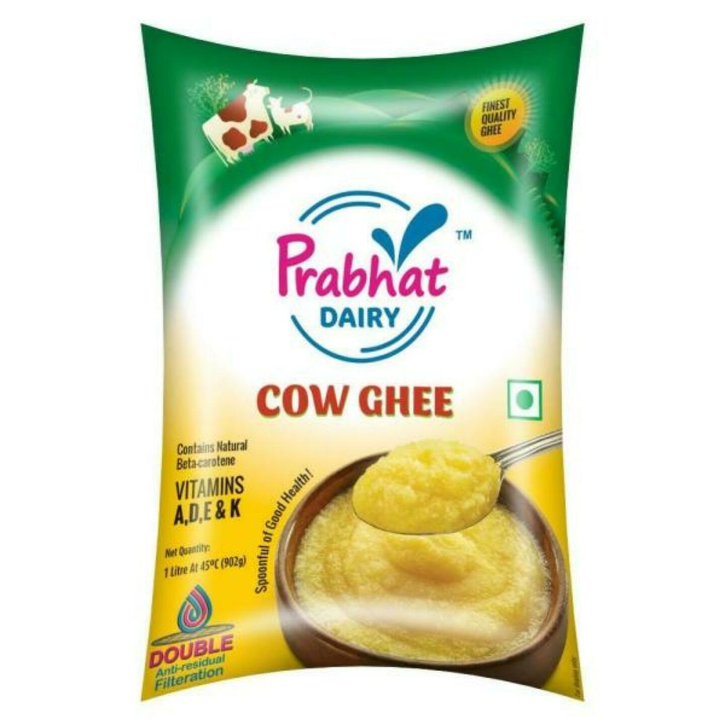 Prabhat Dairy Cow Ghee Pouch 1 L