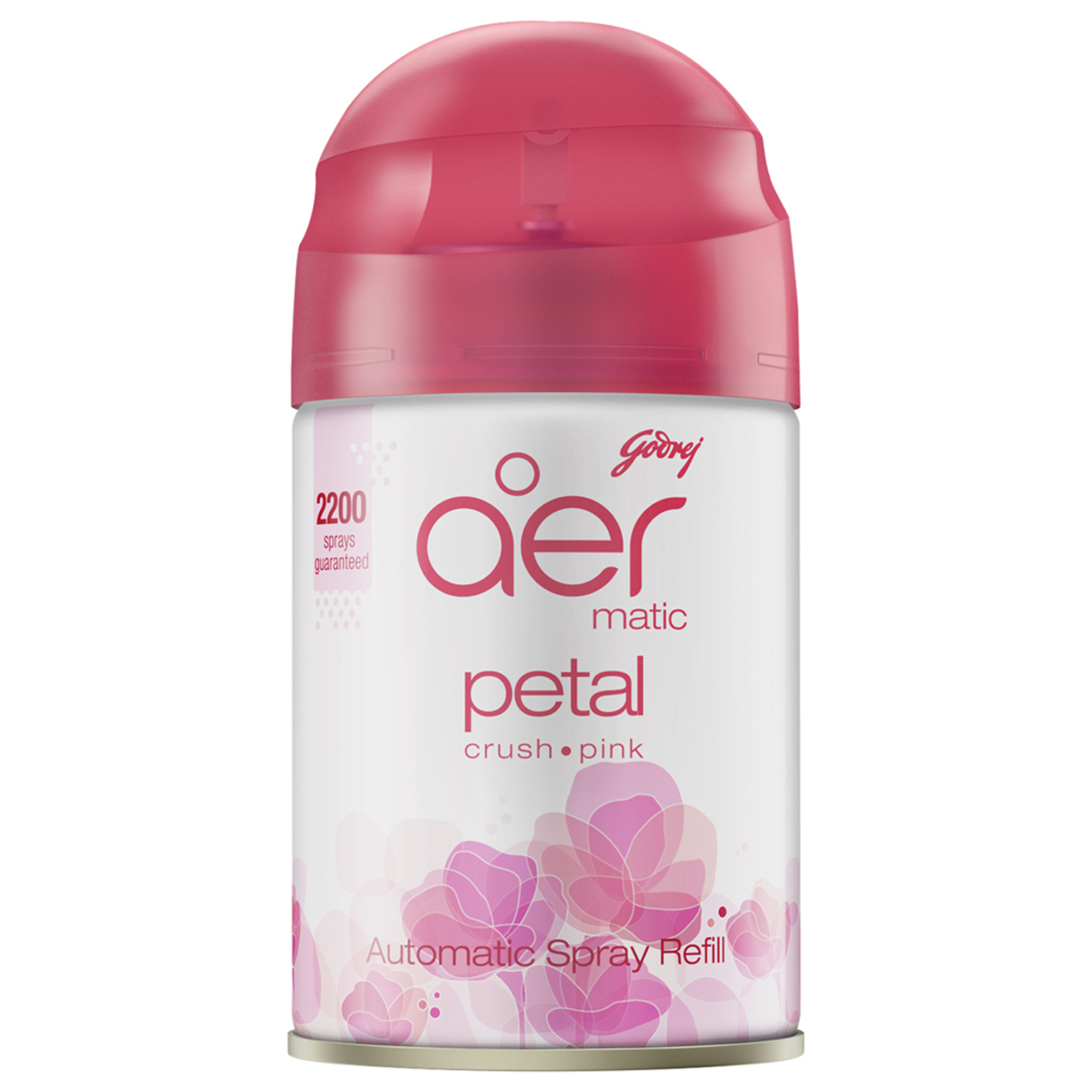 Godrej Aer Matic Petal Crush Pink Refill: 225 ml