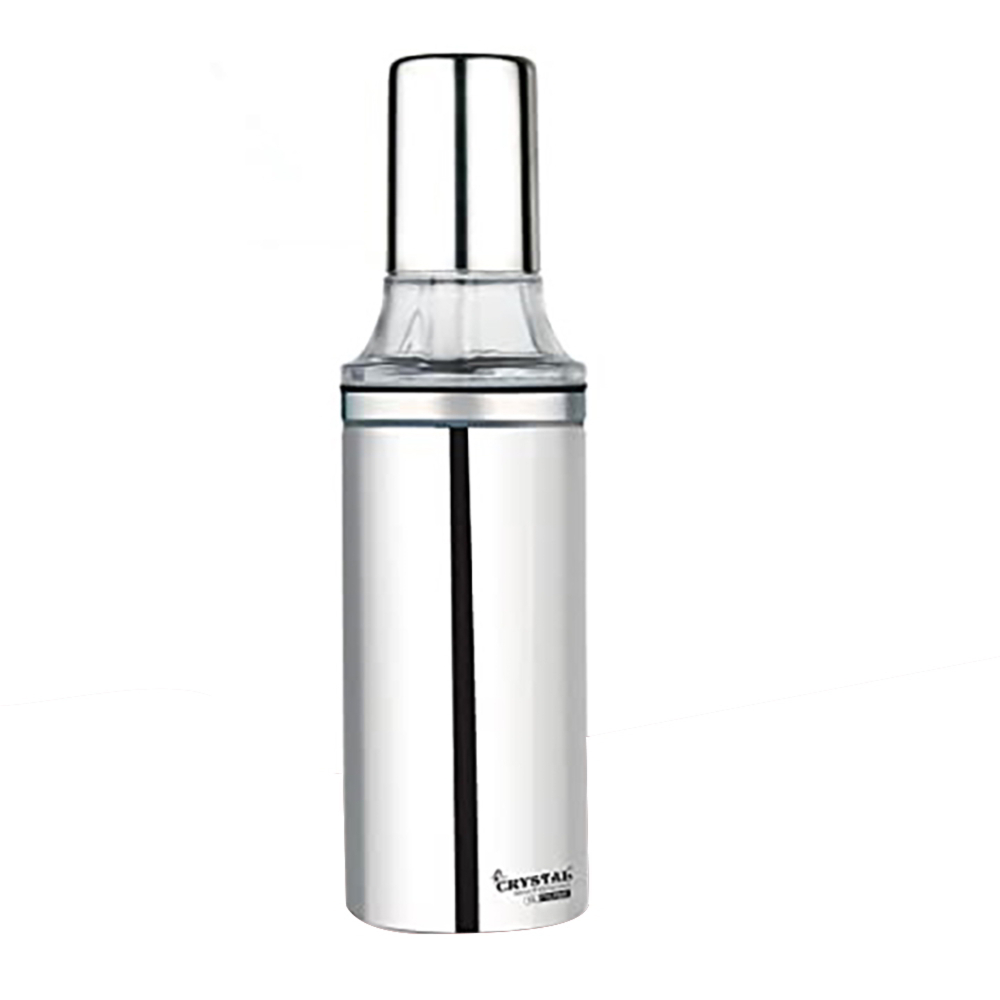 Crystal Stainless Steel Oil Pourer: 500 ml