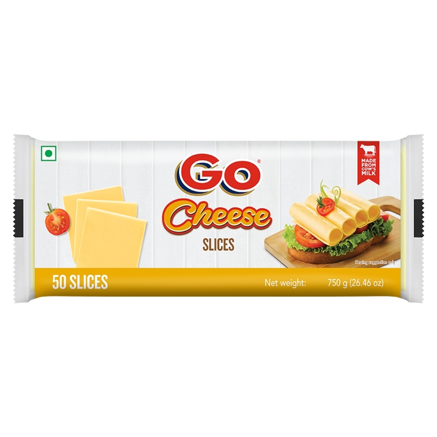 Gowardhan Processed Cheese Slices: 750 gms