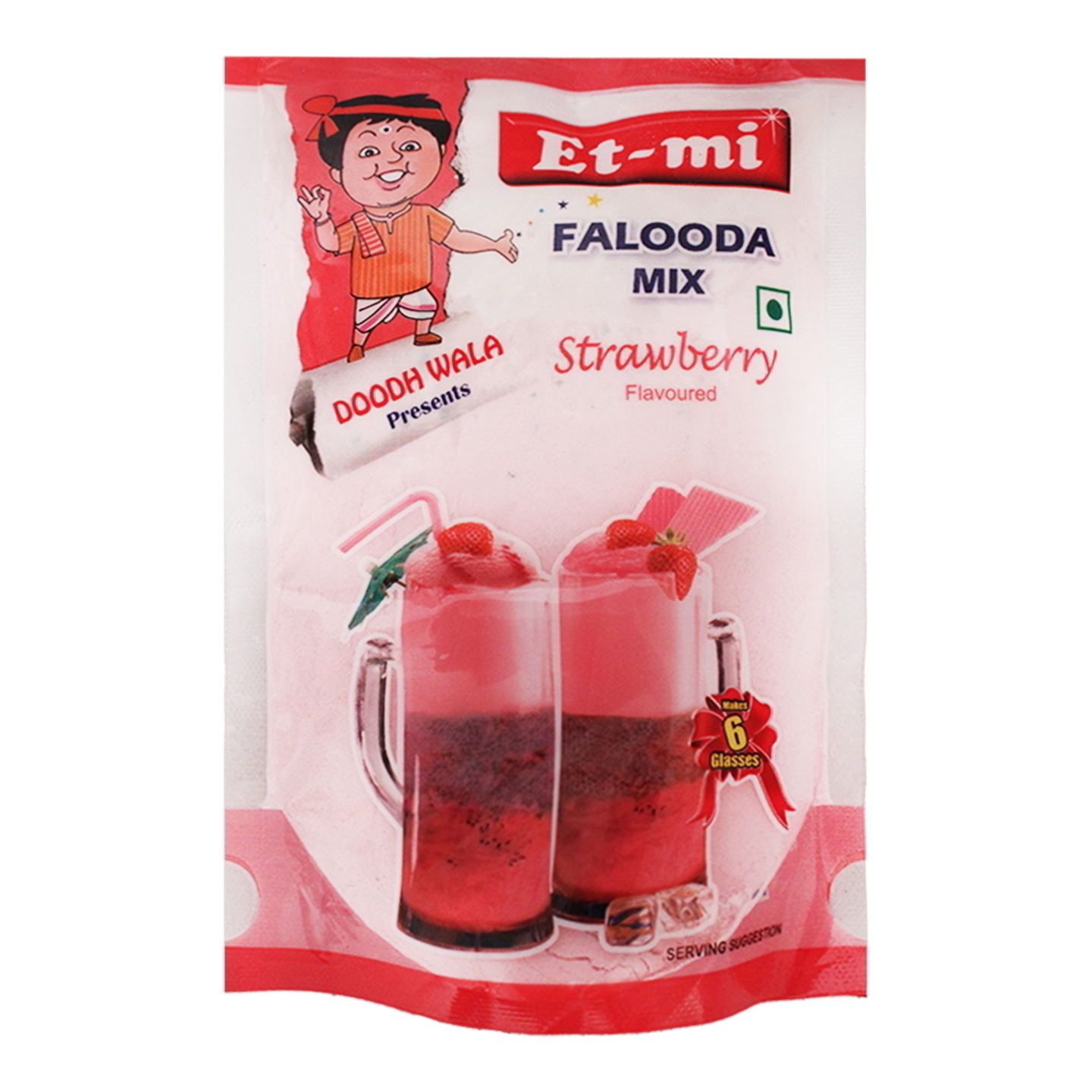 Et-Mi Falooda Mix Strawberry Flavour: 200 gms