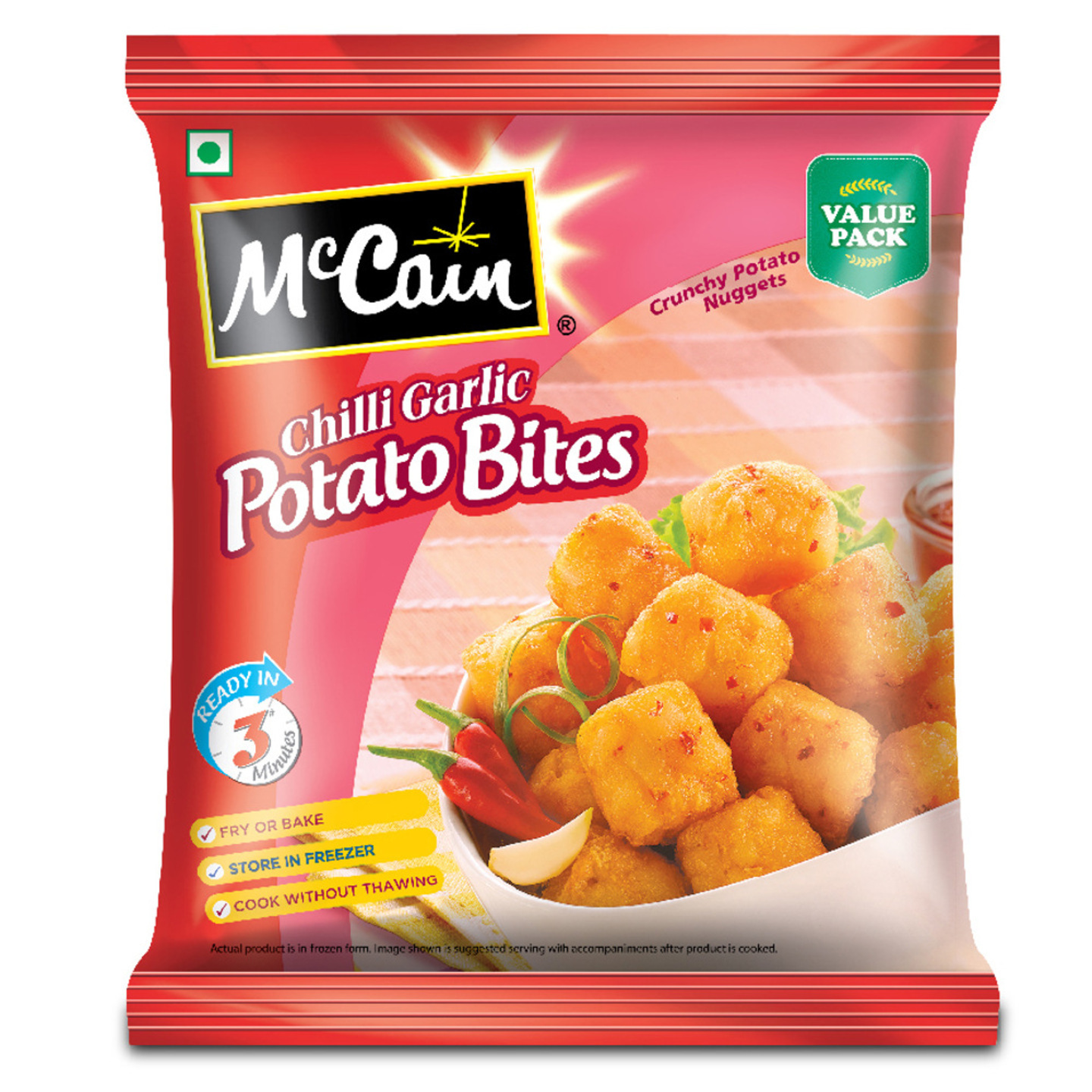 McCain Chilli Garlic Potato Bites 700 gms