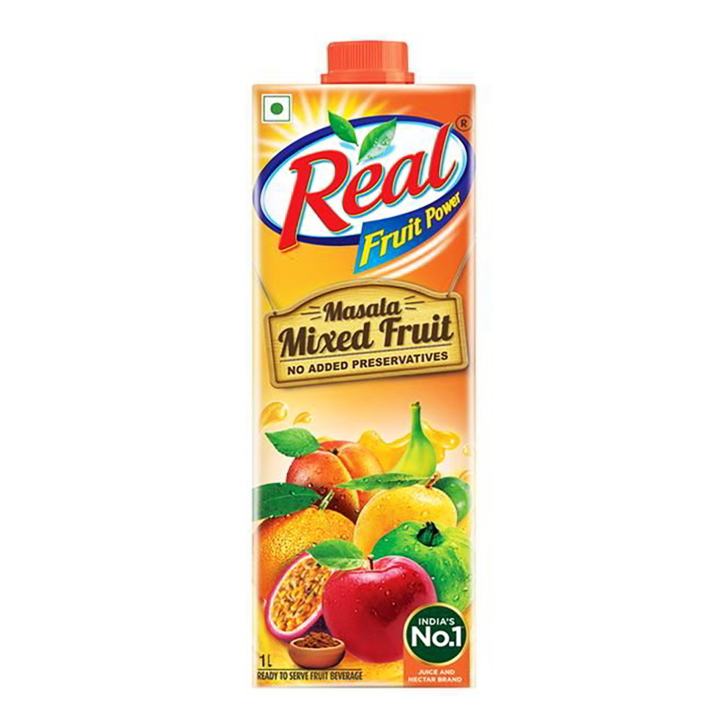 Real Fruit Power Masala Mixed Fruit: 1 Litre