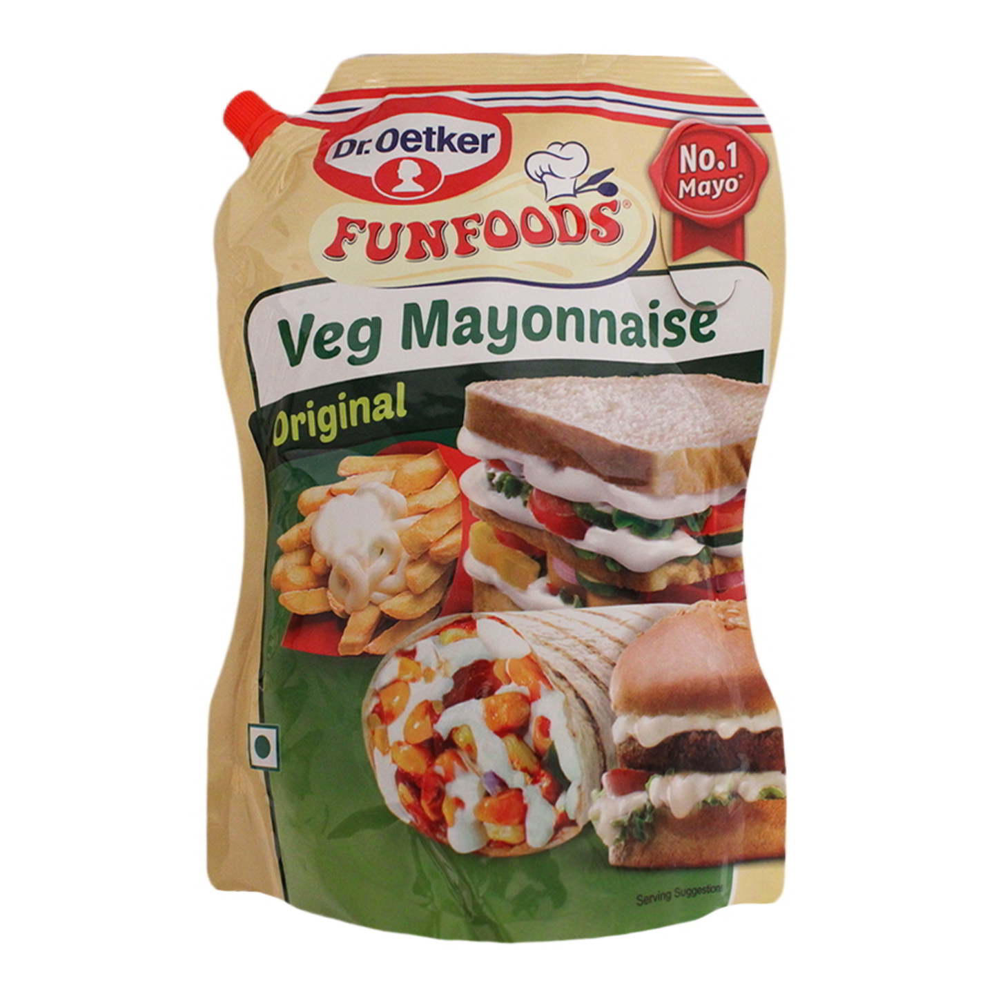 Funfoods Veg Mayonnaise Original: 1 kgs