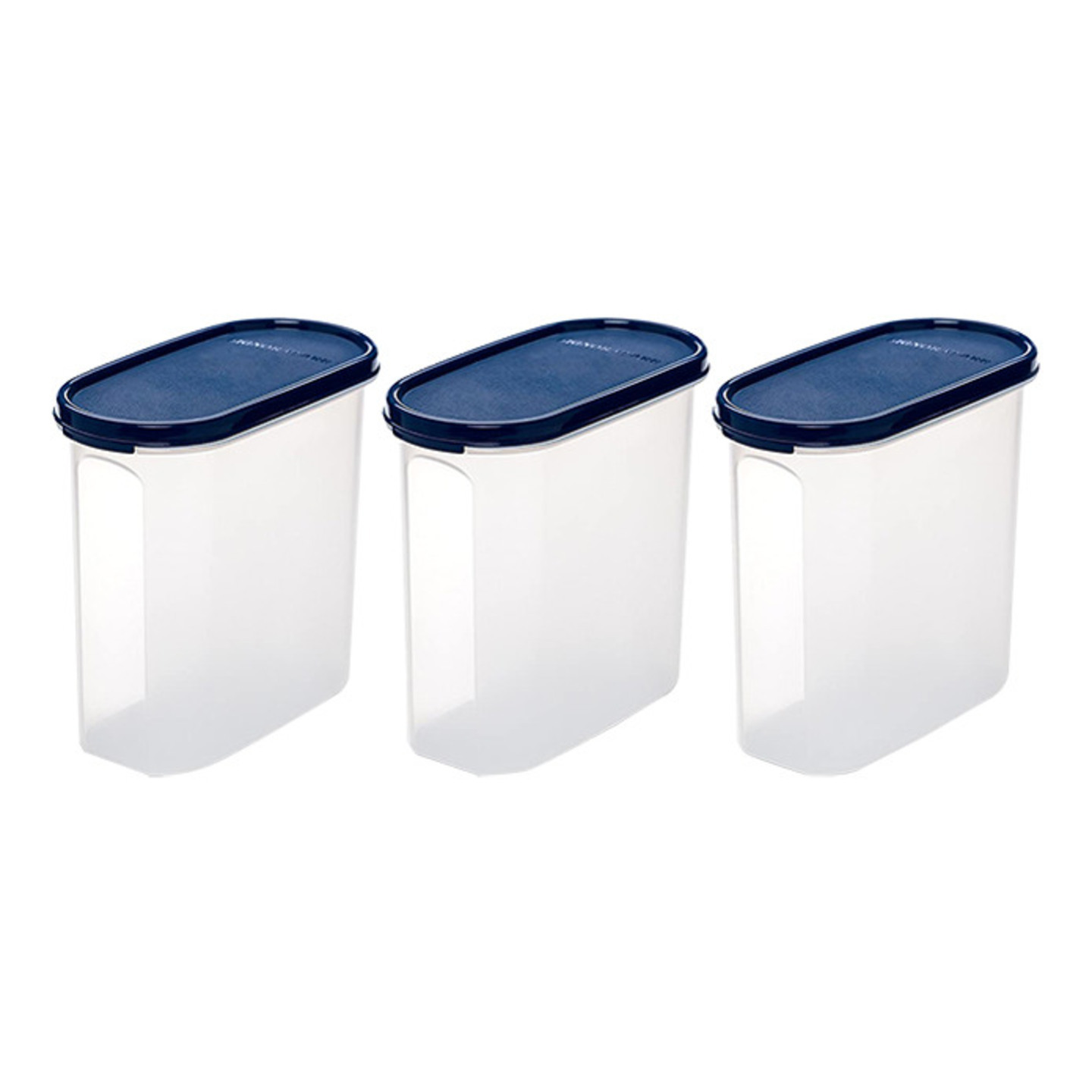 Signoraware Modular Oval No.3 Container - Blue: 3 Containers