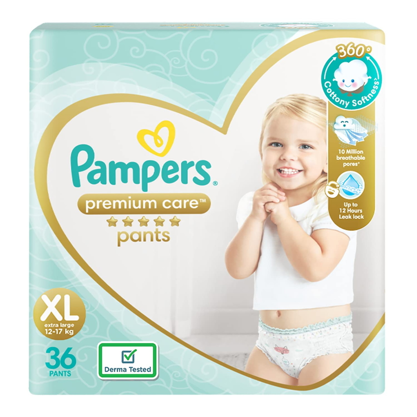 Pampers Premium Care Pants - Extra Large (XL): 36 U