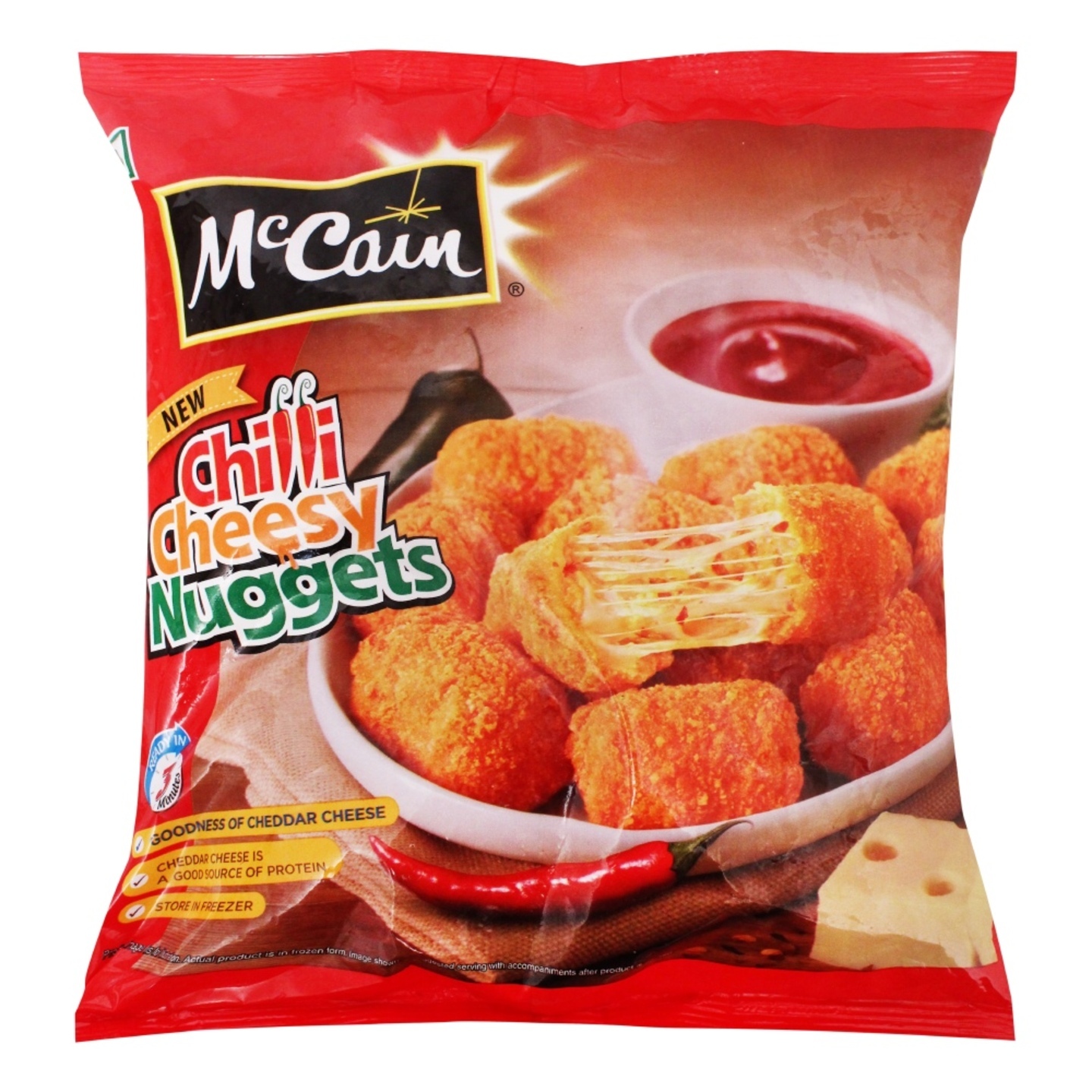 McCain Chilli Cheesy Nuggets: 400 gms