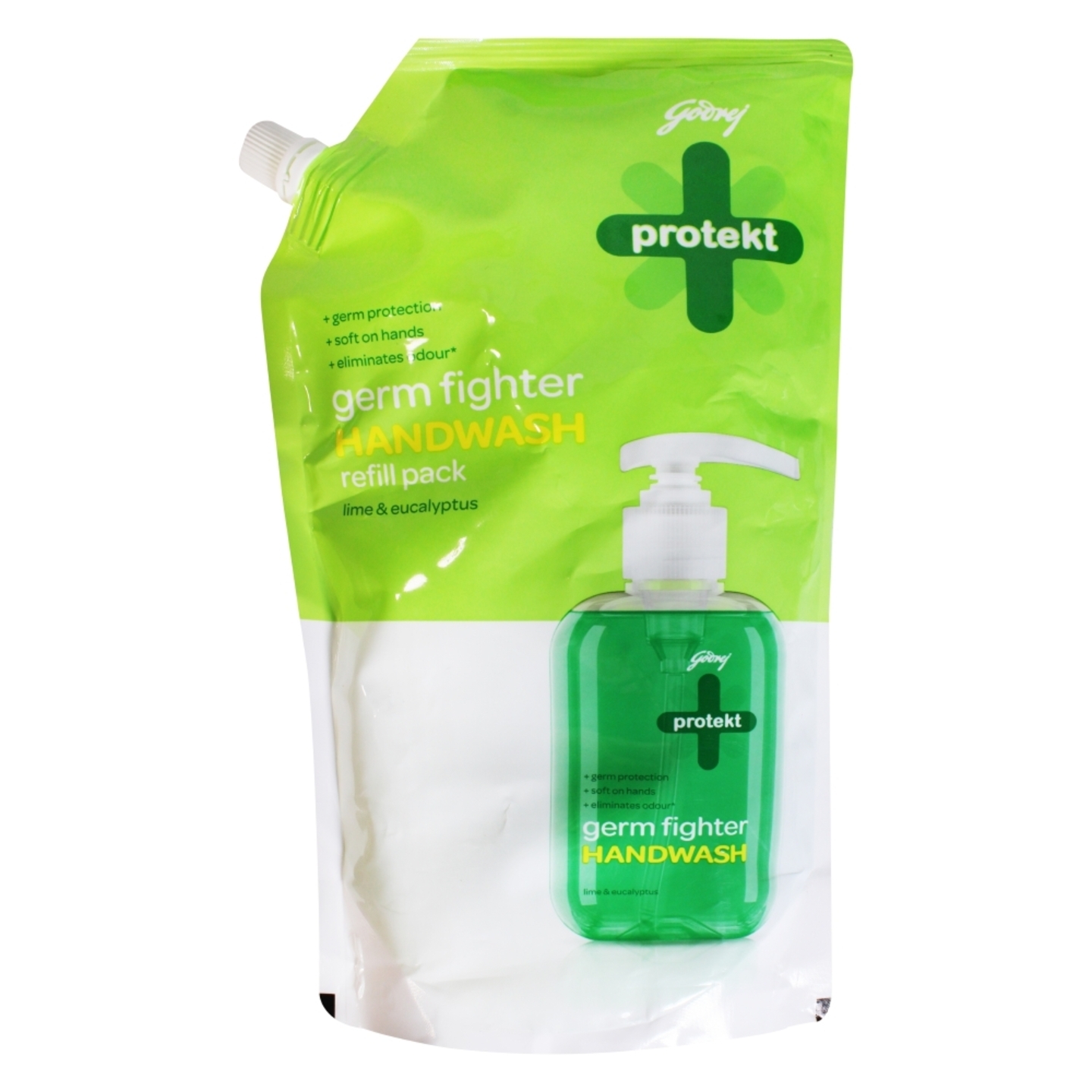 Godrej Liquid Germ Fighter Lime & Eucalyptus Handwash: 725 ml