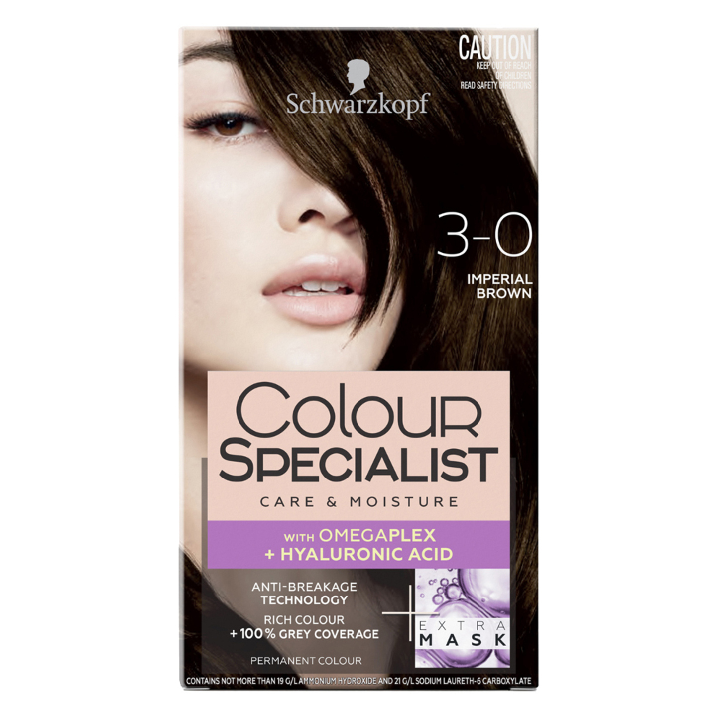 Schwarzkopf Color Specialist Hair Colour 3.0 Imperial Brown: 165 ml