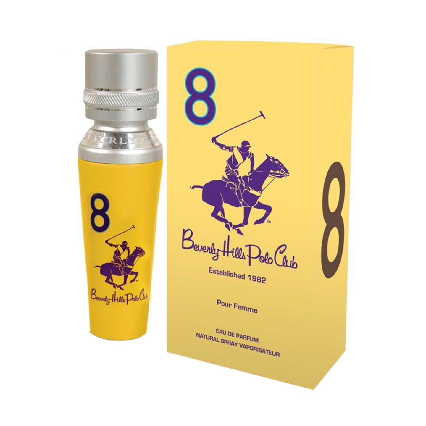 Beverly Hills Polo Club For Women Eau De Parfum No. 8: 50 ml