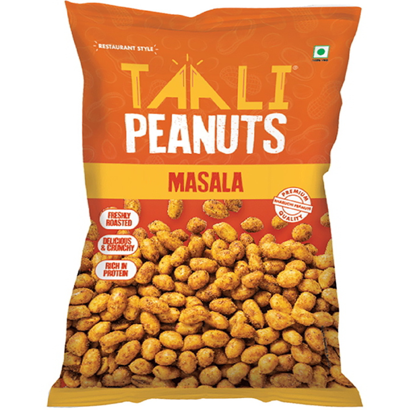 Taali Roasted Peanuts - Masala: 140 gms