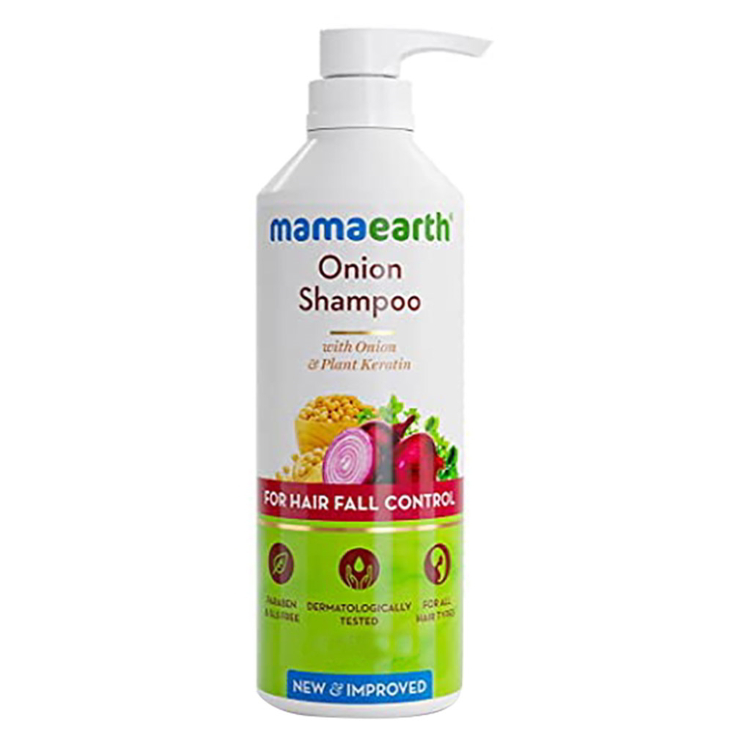 Mamaearth Onion & Plant Keratin Shampoo: 600 ml