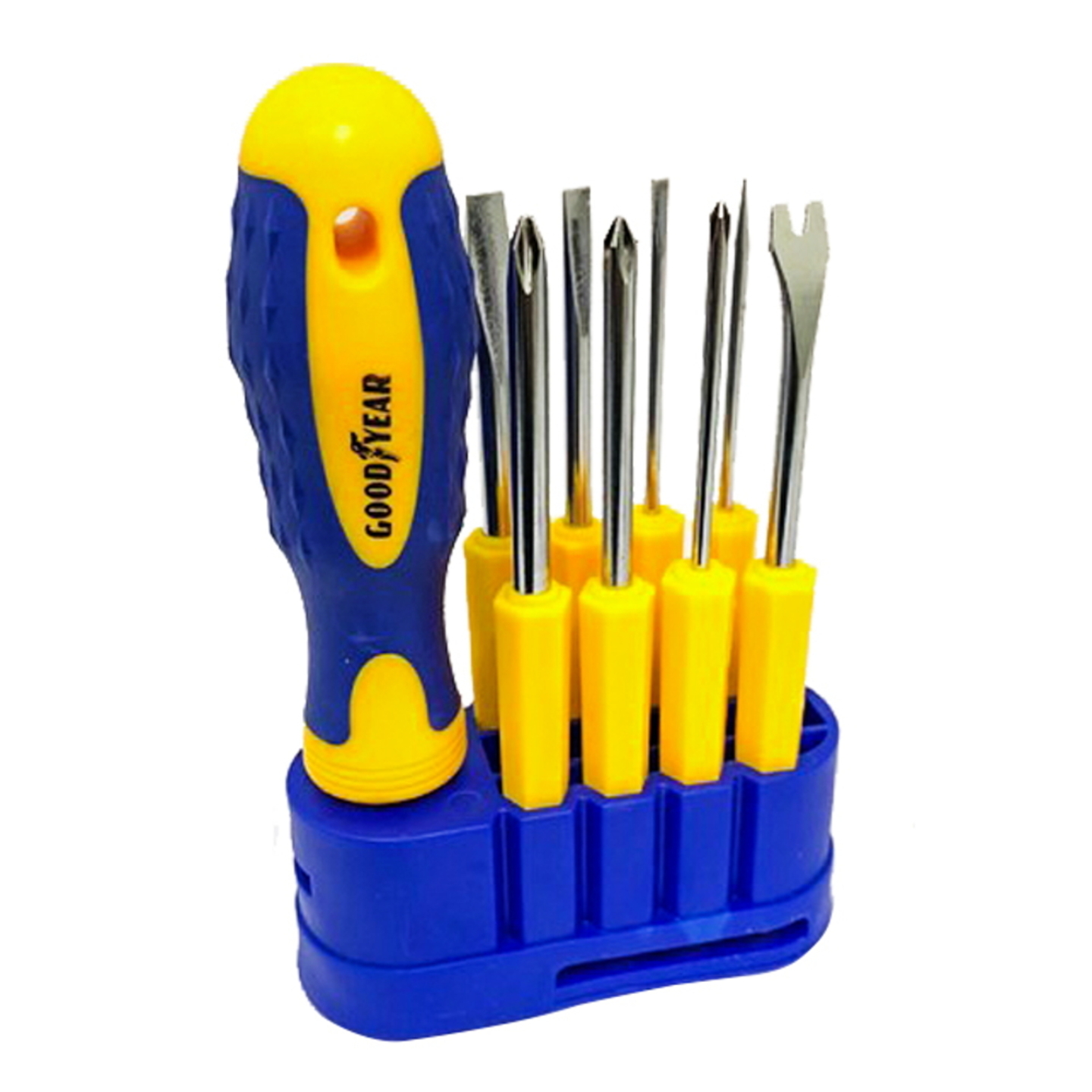 Goodyear Multi Screwdriver Set - 9 Pieces 1 Unit