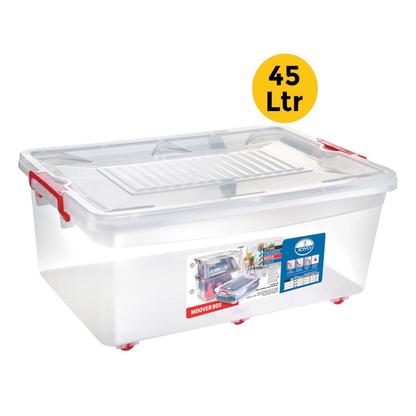 Joyo Plastic Storage Container (Moovers Box): 45 Litres