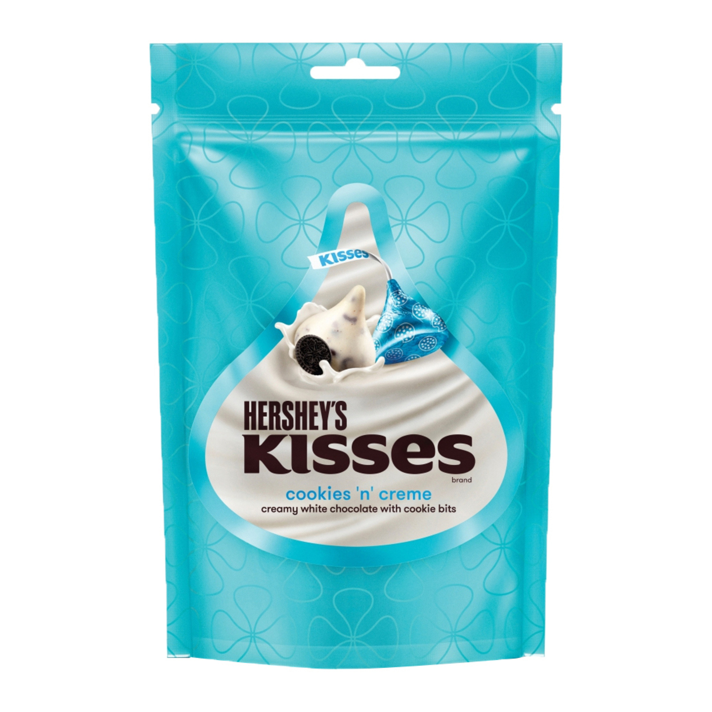 Hershey's Kisses Cookies & Crème Chocolate Pouch: 100.8 gms