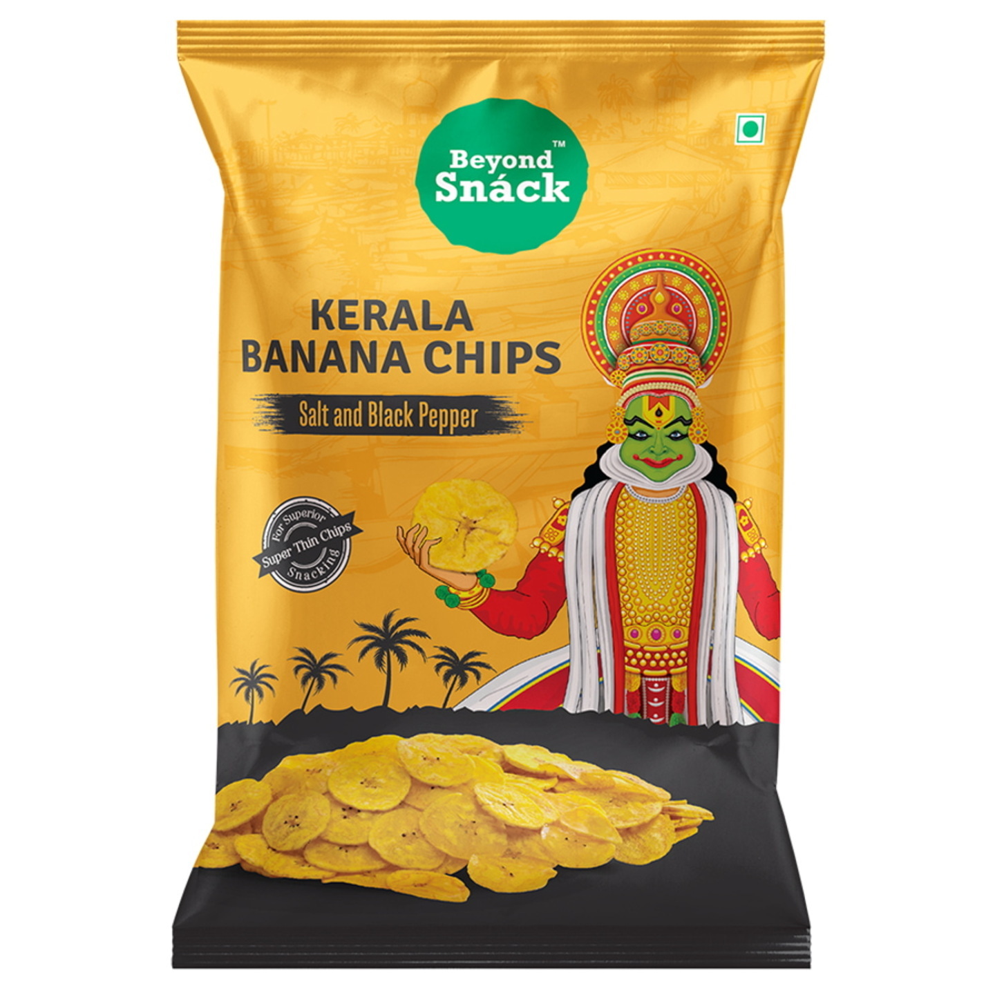 Beyond Snack Kerala Banana Chips - Salt And Pepper: 85 gms