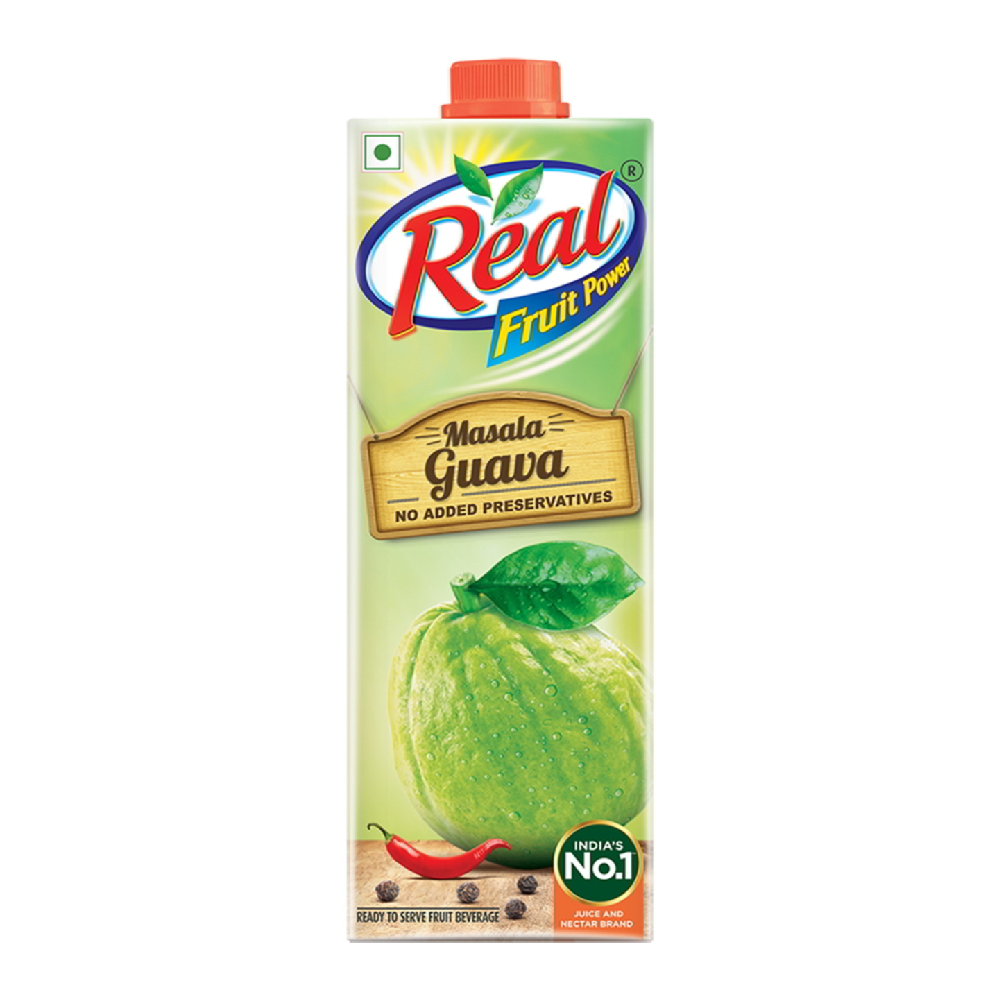 Real Fruit Power Masala Guava: 1 Litre