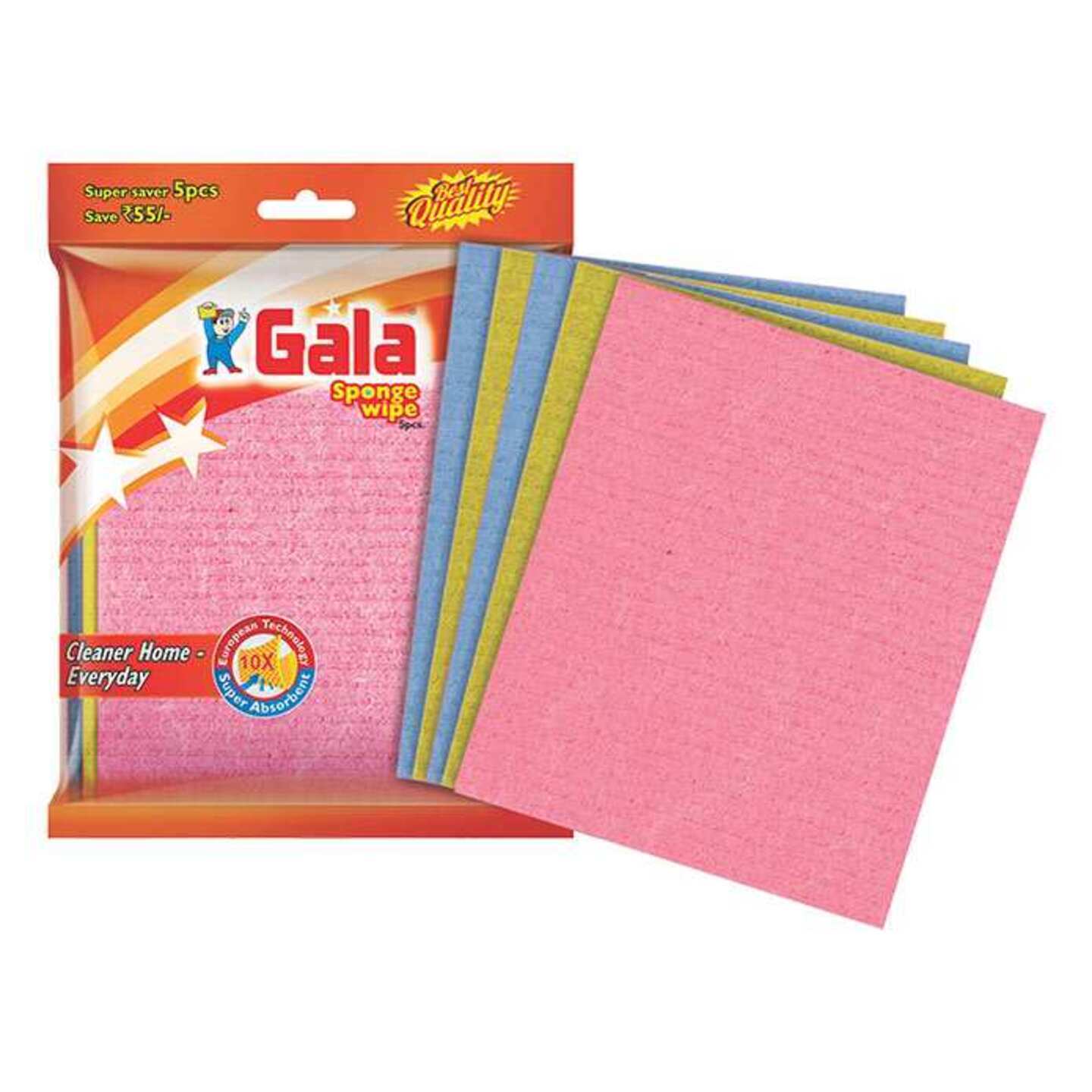 Gala Kitchen Sponge Wipe: 5 Wipes