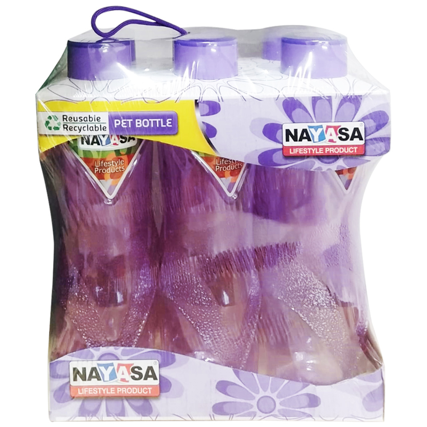 Nayasa Pineapple PET Bottle - Assorted: 6 Pieces