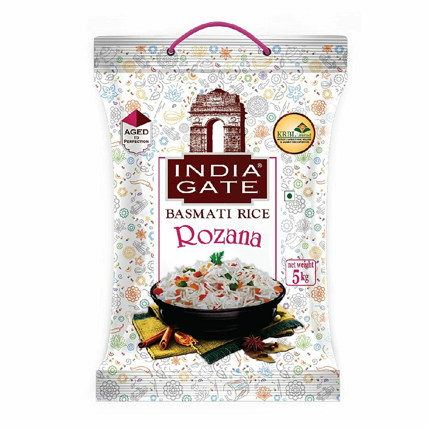 India Gate Basmati Rice Rozana 5kg