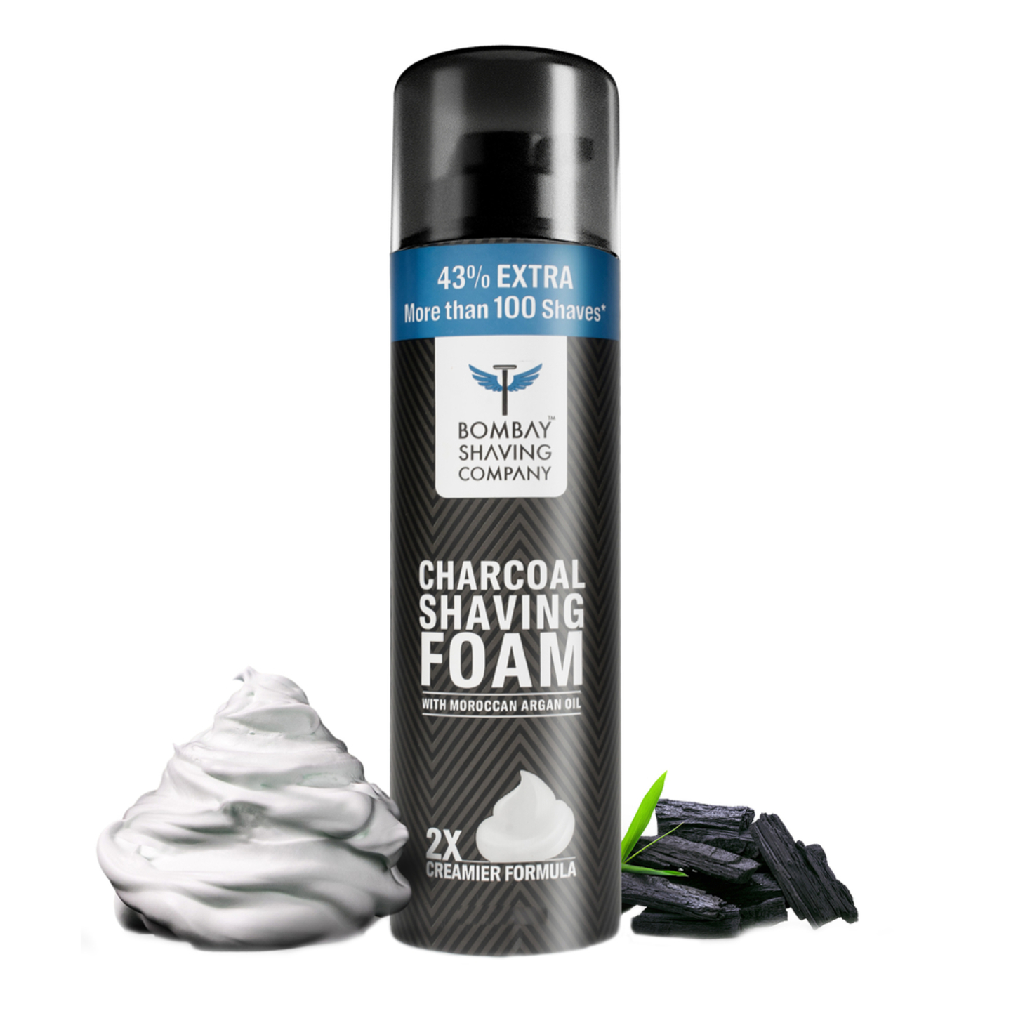 Bombay Shaving Company Charcoal Shaving Foam: 425 gms