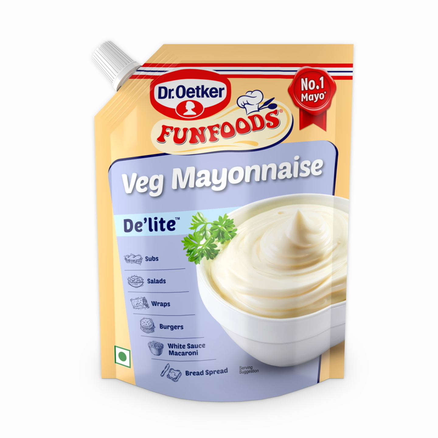 Dr. Oetker Funfoods Veg Mayonnaise: 750 gms