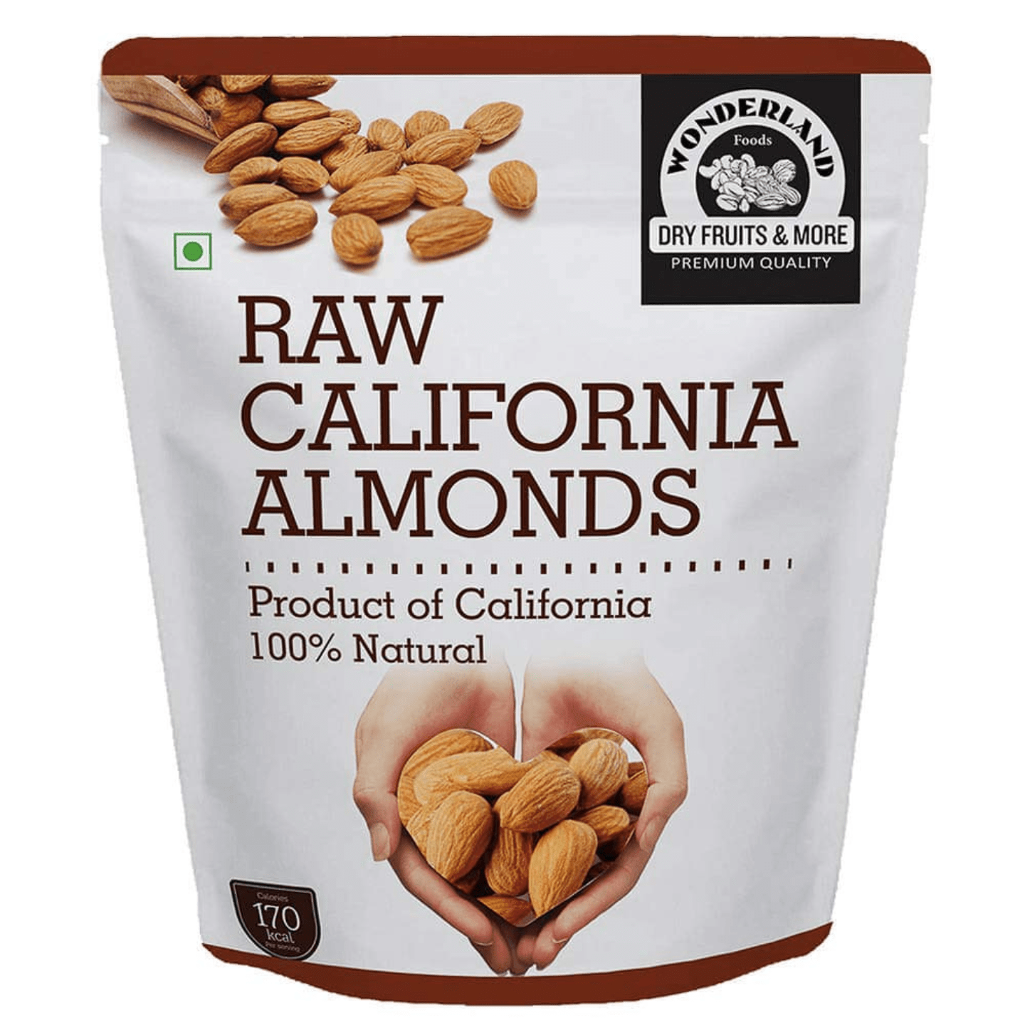 Wonderland California Almonds 500 gms