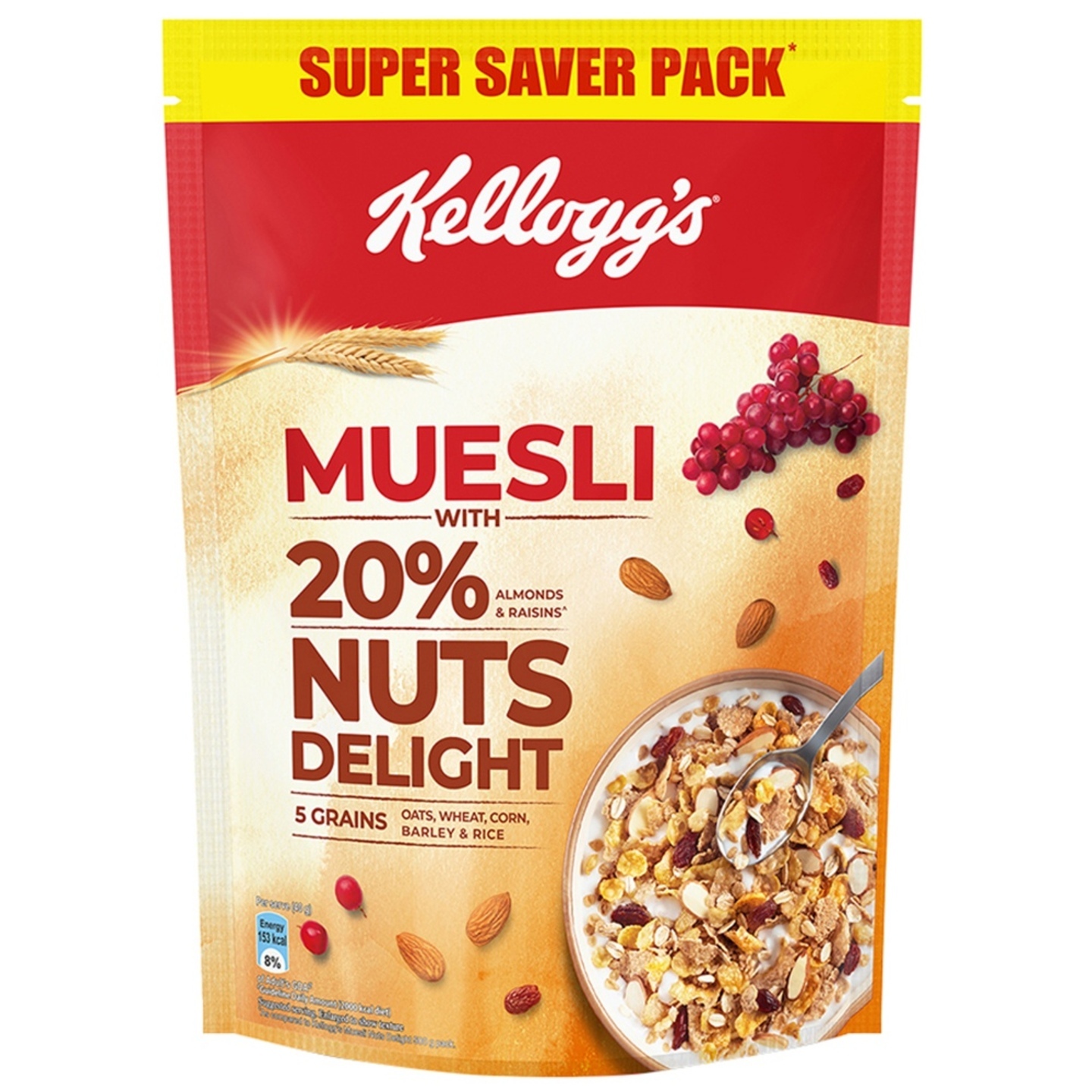 Kellogg's Muesli Nuts Delight: 750 gms