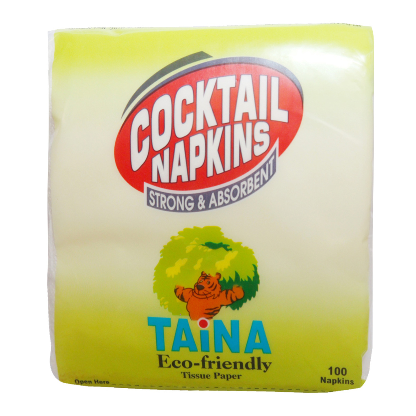 Taina Cocktail Napkins: 100 Units