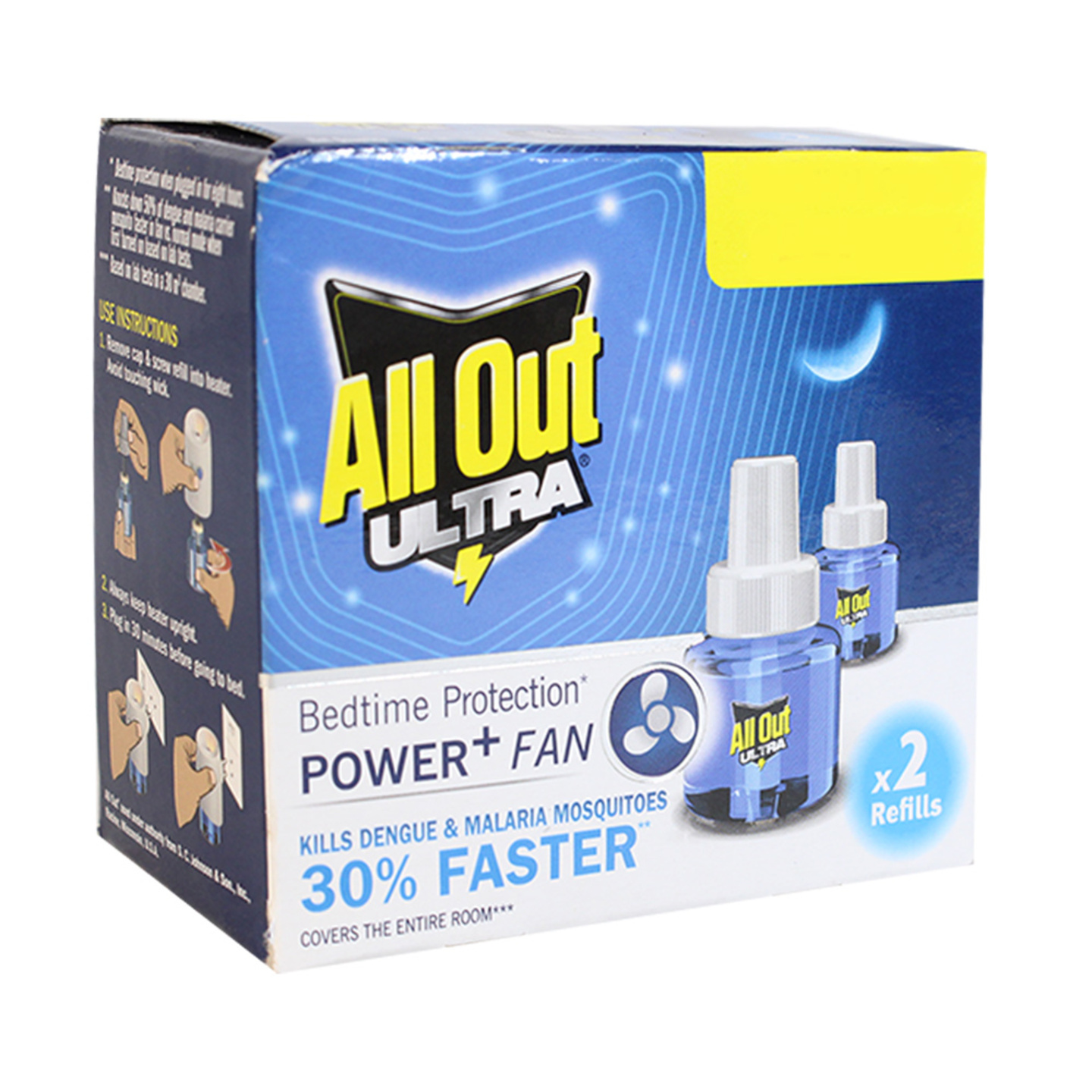 All Out Ultra Day & Night Protection - Refill: 2x45 ml