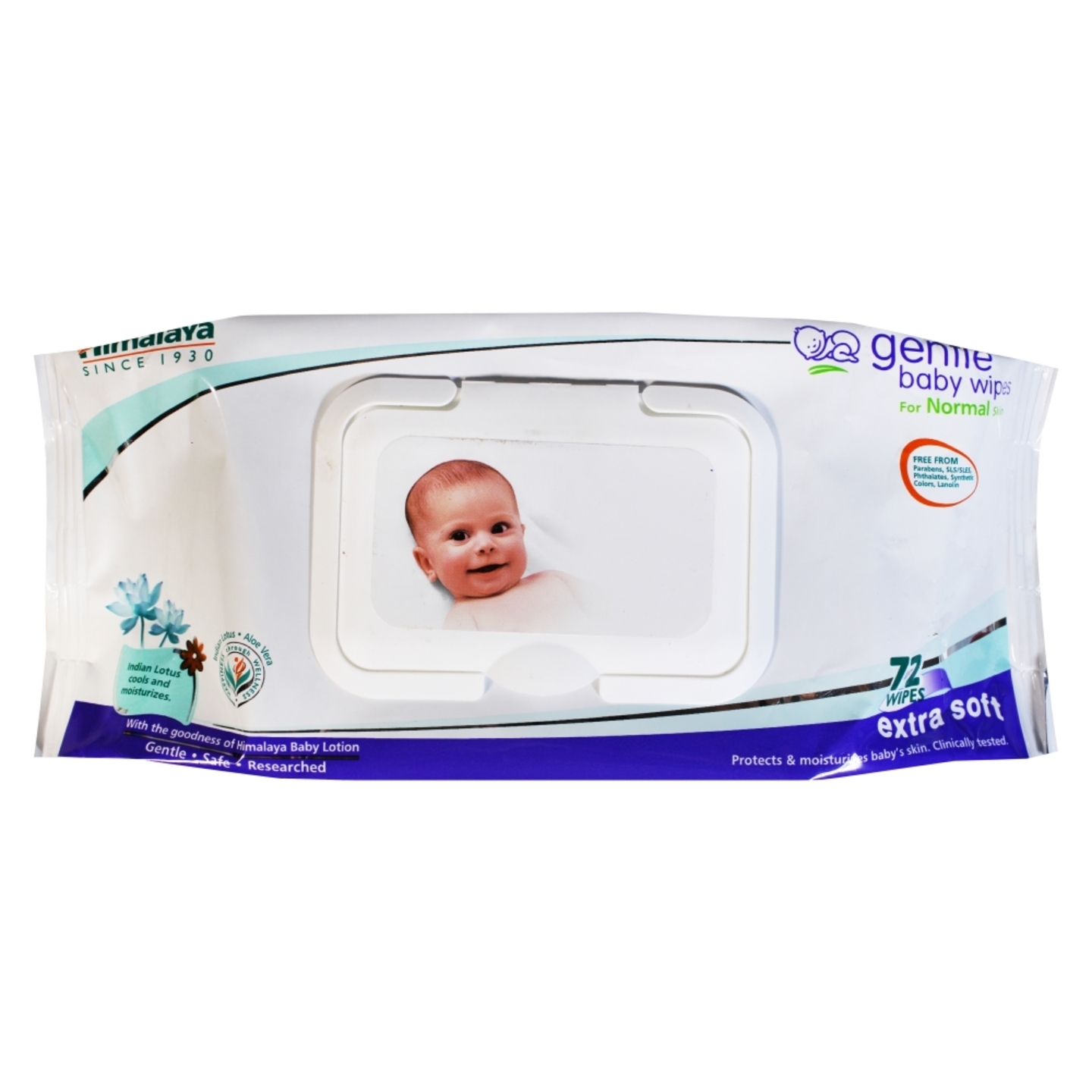 Himalaya Gentle Baby Wipe: 72 Wipes