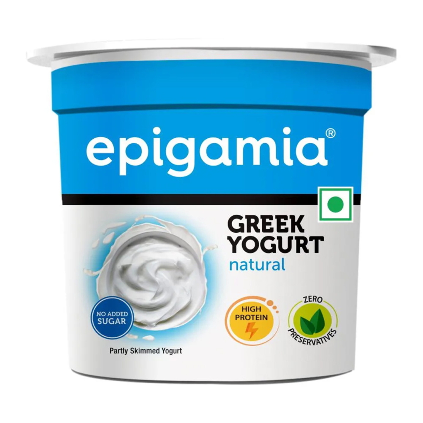 Epigamia Low Fat Greek Yogurt Natural: 85 gms