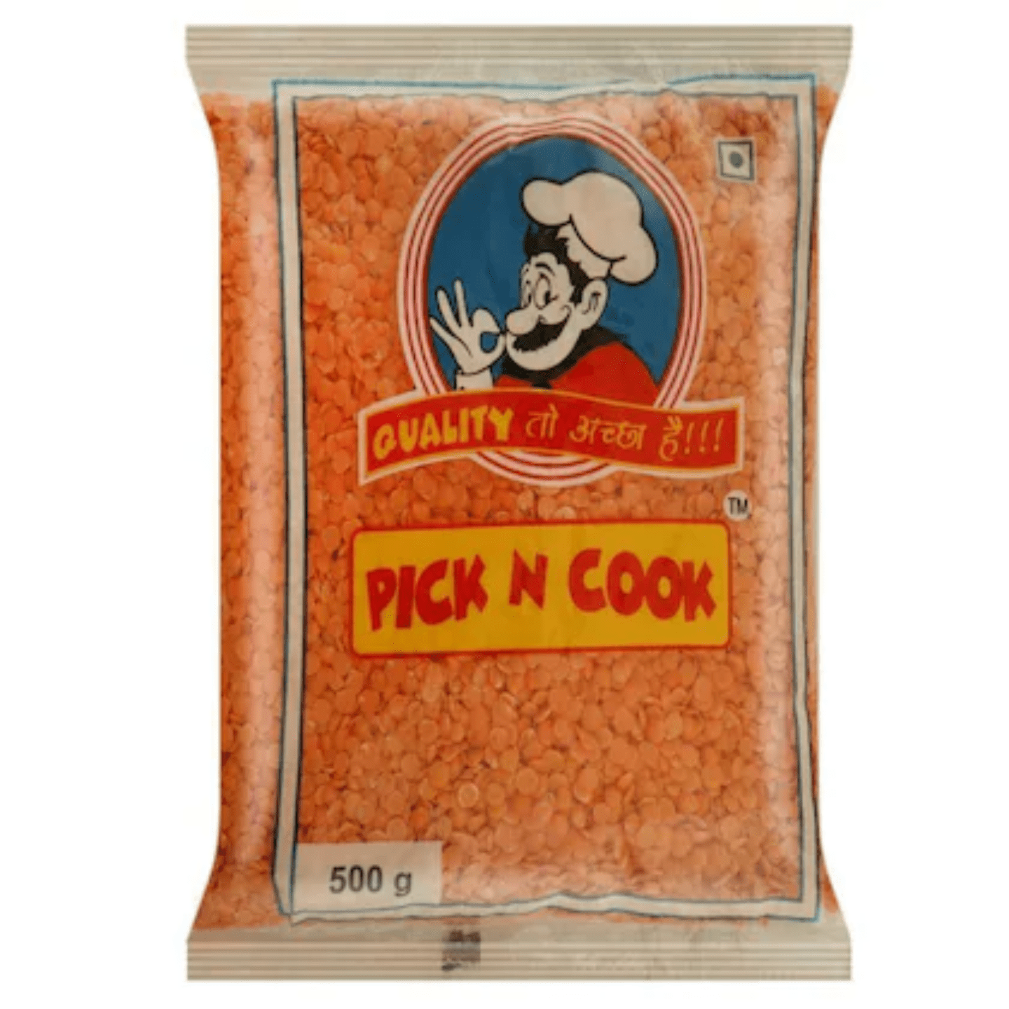 Pick N Cook Premium Masoor Dal 500 gm (पिक ऍन कुक मसूर डाळ ५०० ग्रॅम)