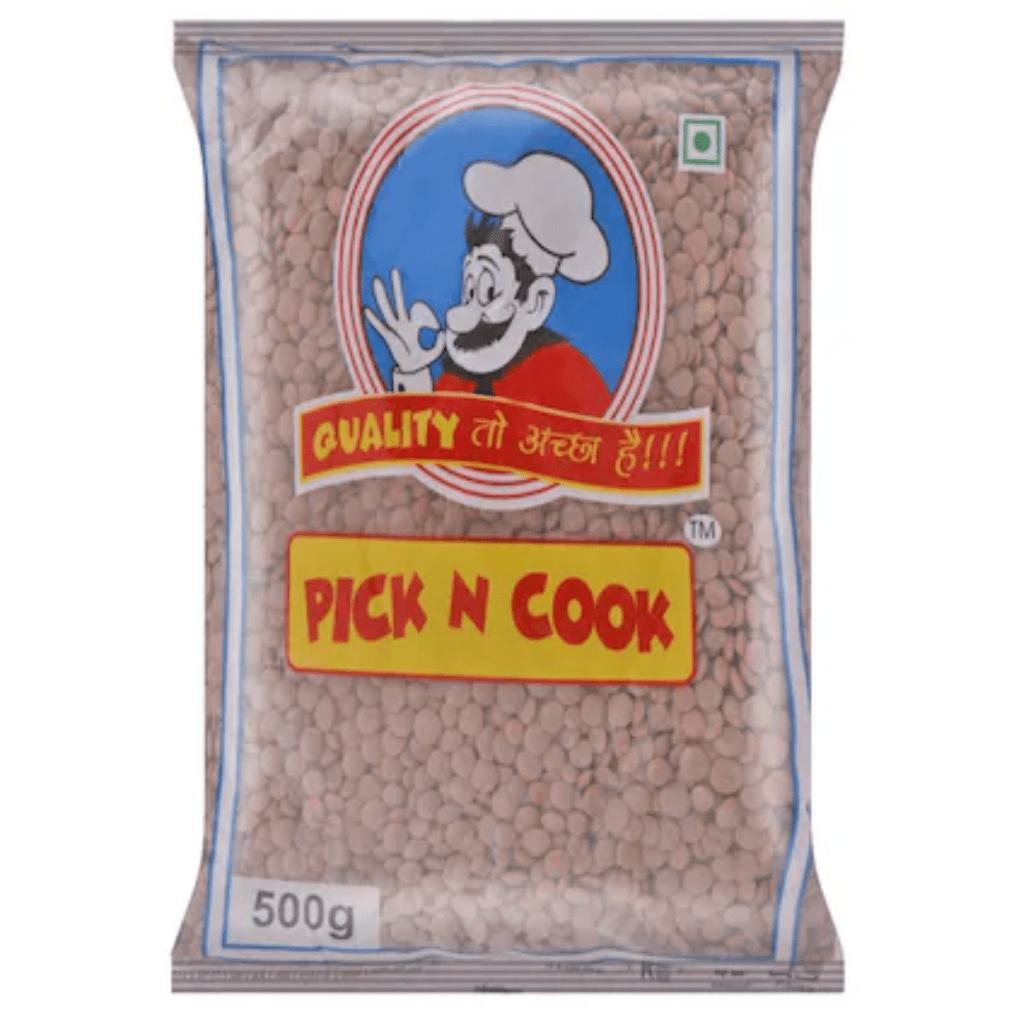 Pick N Cook Whole Masoor 500 gm (पिक ऍन कुक मसूर अख्खा ५०० ग्रॅम )