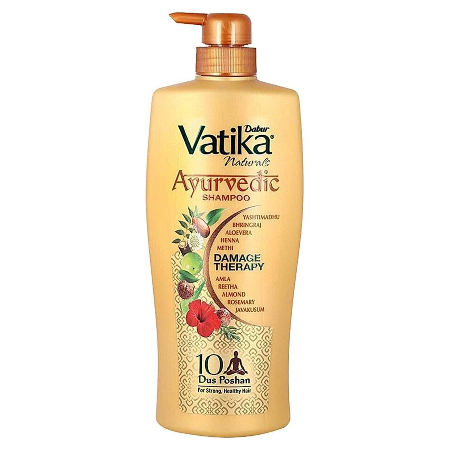 Dabur Vatika Ayurvedic Shampoo: 640 ml