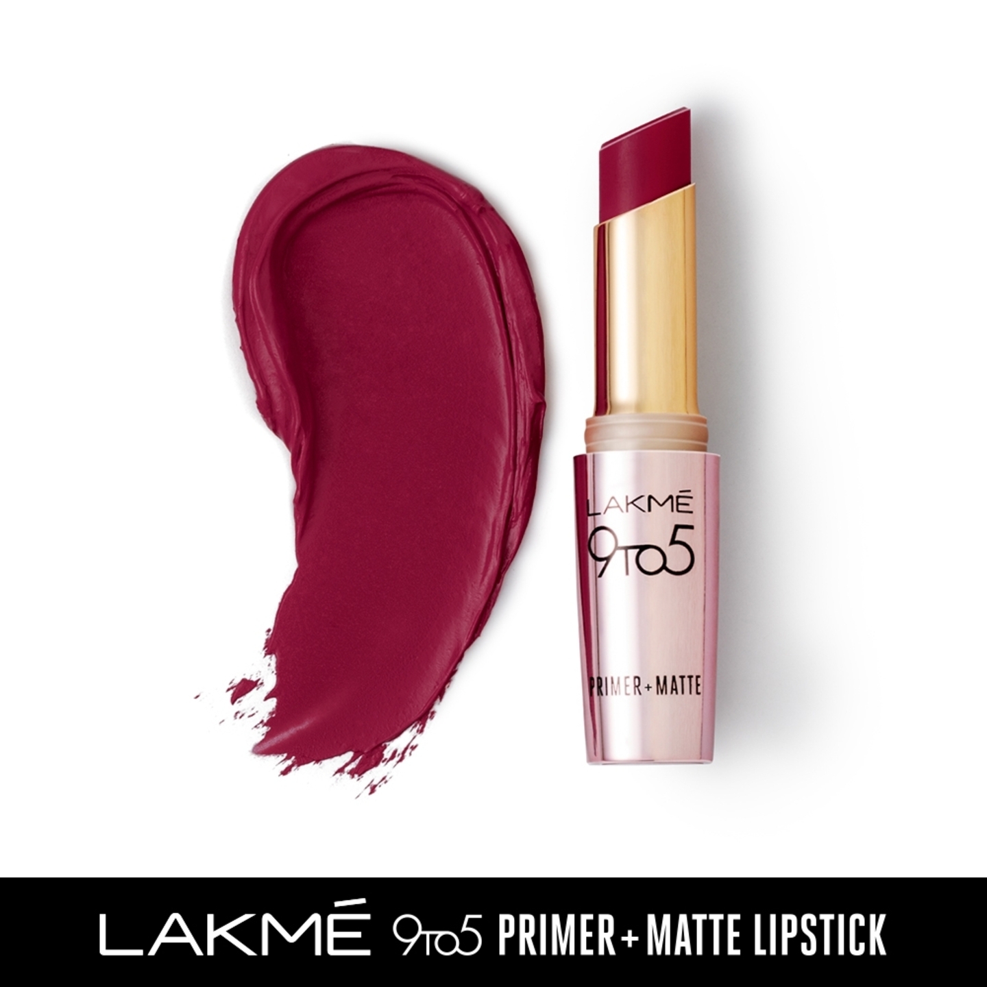 Lakme 9to5 Primer + Matte Lipstick - Red Velvet: 3.6 gms