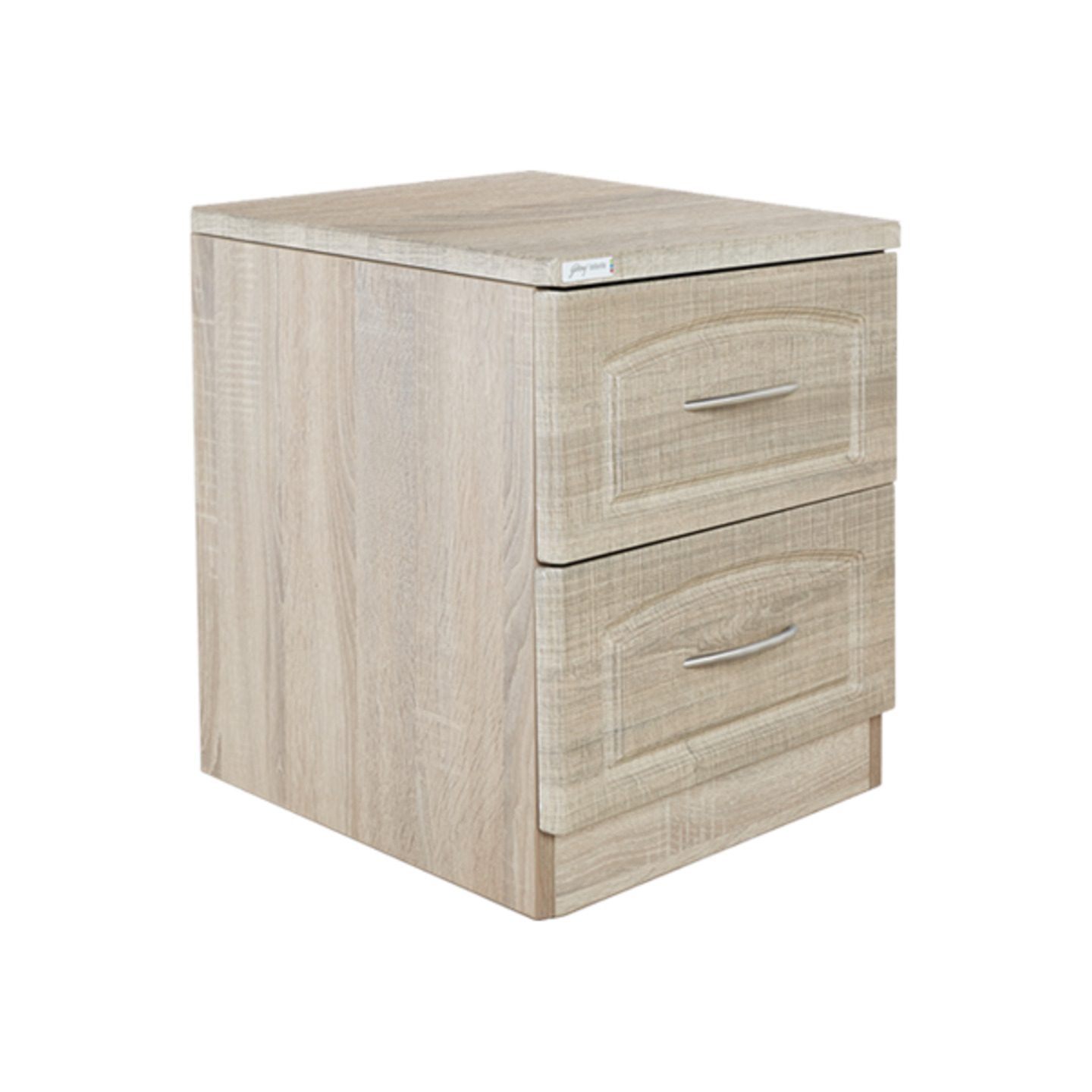 Godrej Eudora Bedside Table Sonoma Oak Finish