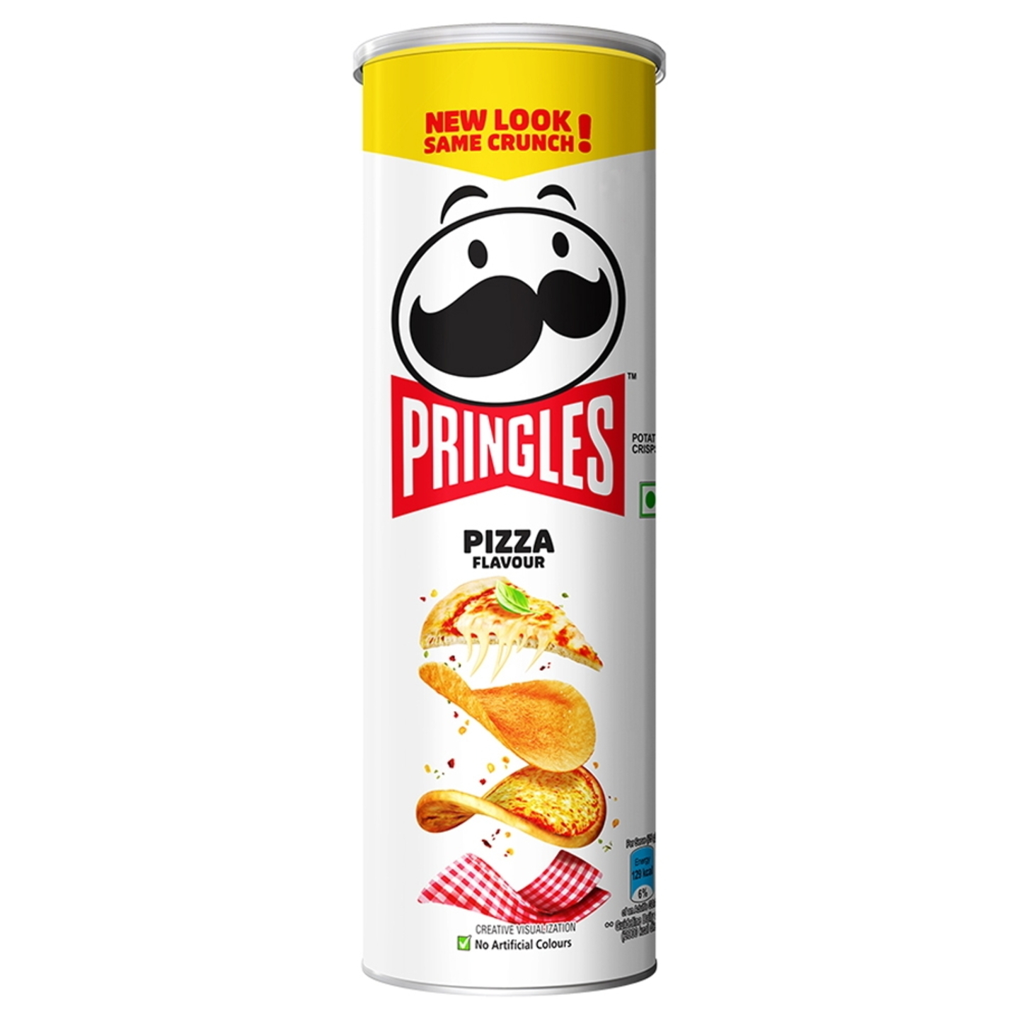 Pringles Potato Chips - Pizza Flavour: 102 gms