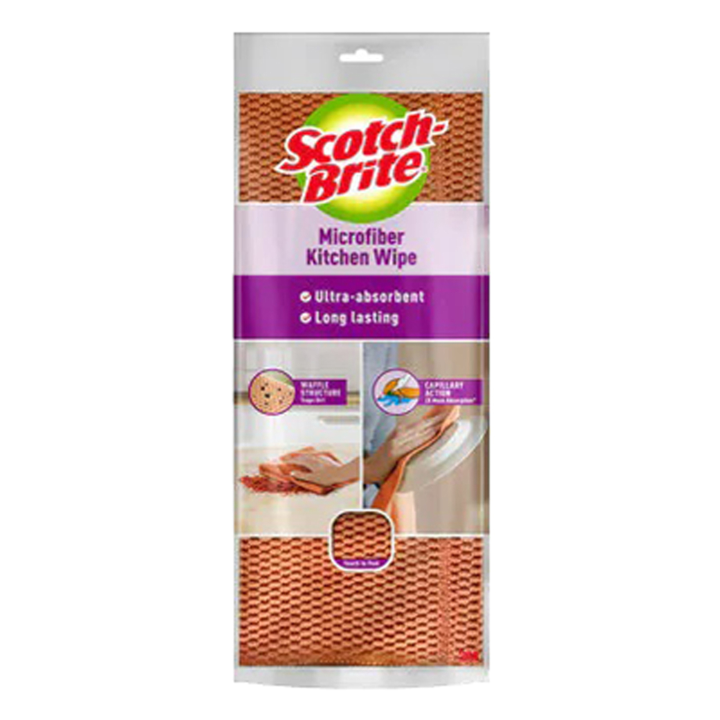 Scotch Brite Microfiber Kitchen Wipe: 1 Wipe