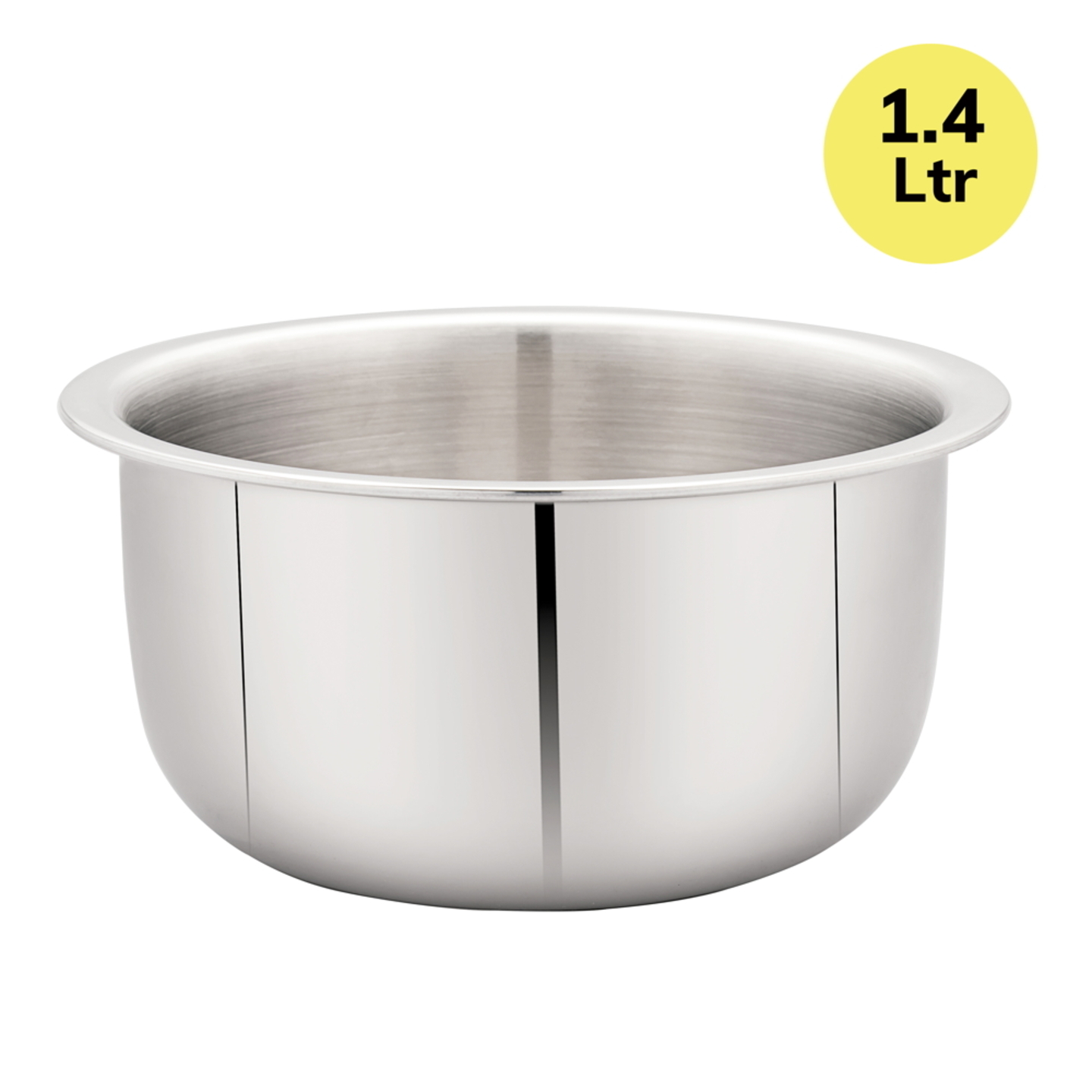 Stainless Steel Triply Tope - 16 cm: 1.4 Litres